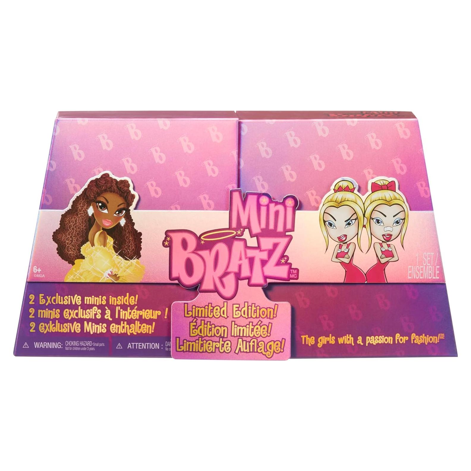 Mini Bratz 2-Pack Edición Limitada Holiday Felicia y Tweevils