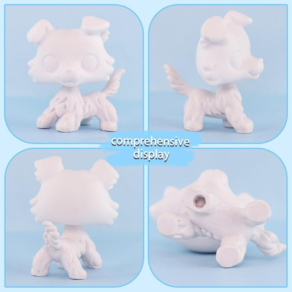 Kit de Manualidades Base Blanca HAEUBDYAE para Mascotas 5 cm