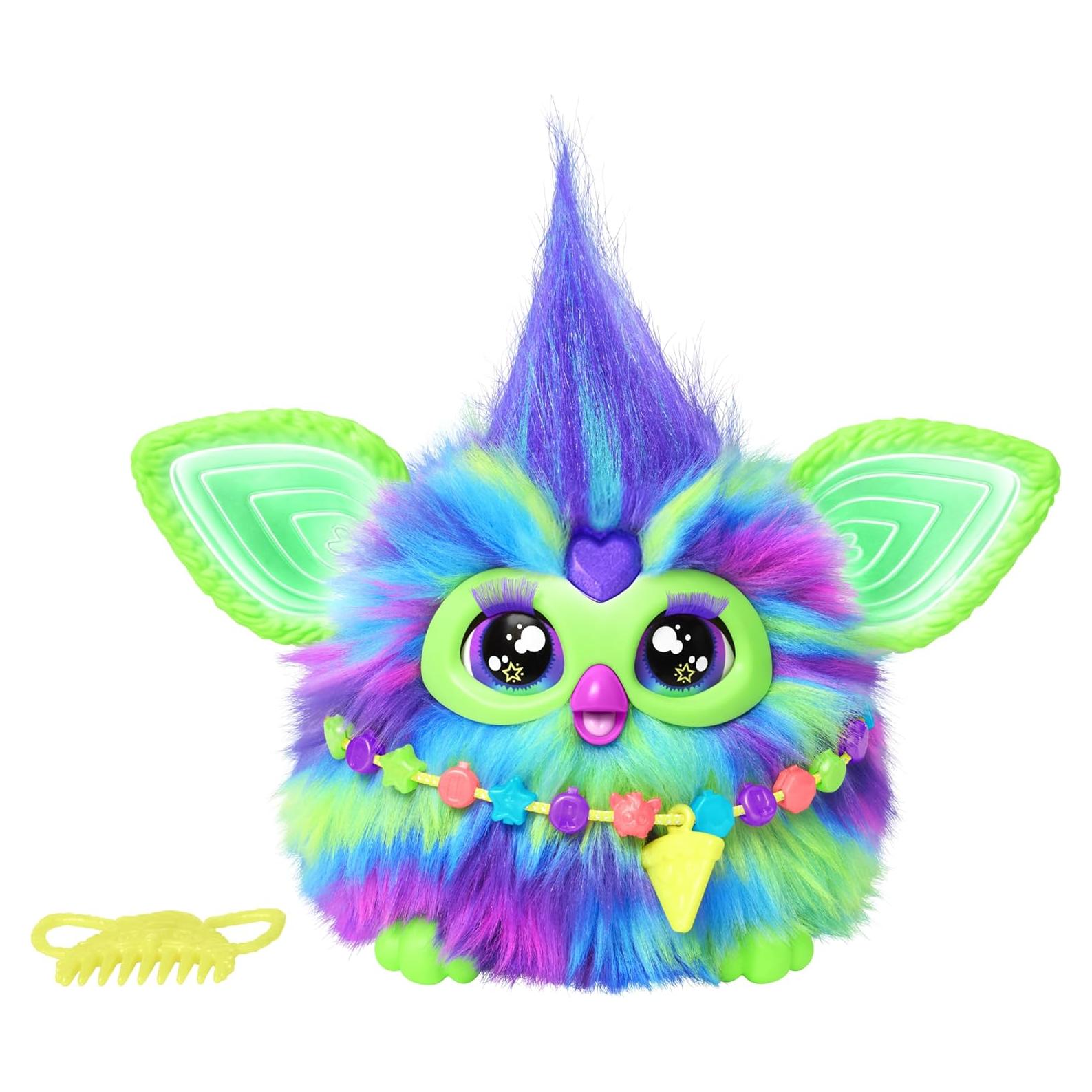 Furby Edición Galaxia Brilla en la Oscuridad 15 Accesorios
