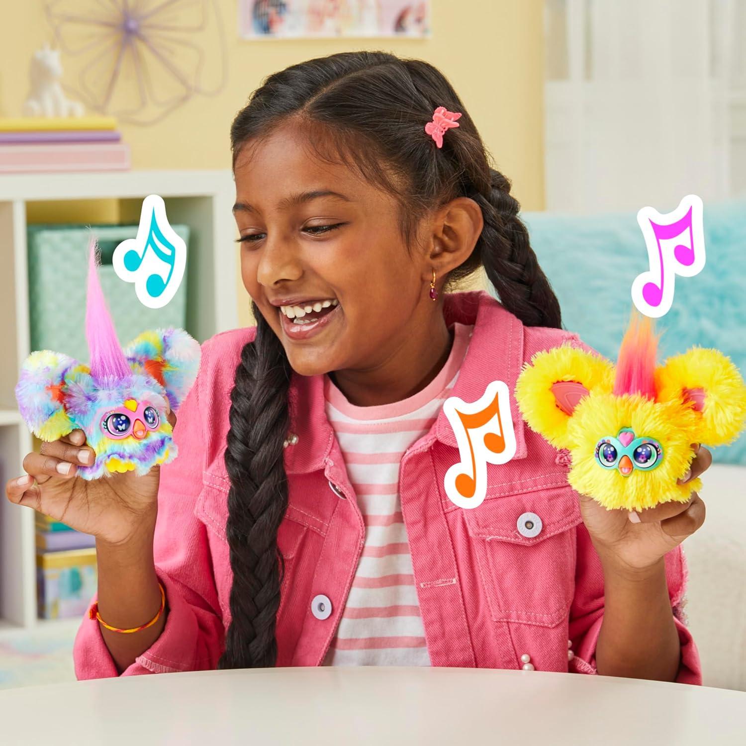 Furby Furblets Mini Juguetes Electrónicos de Primavera 2 Pcs