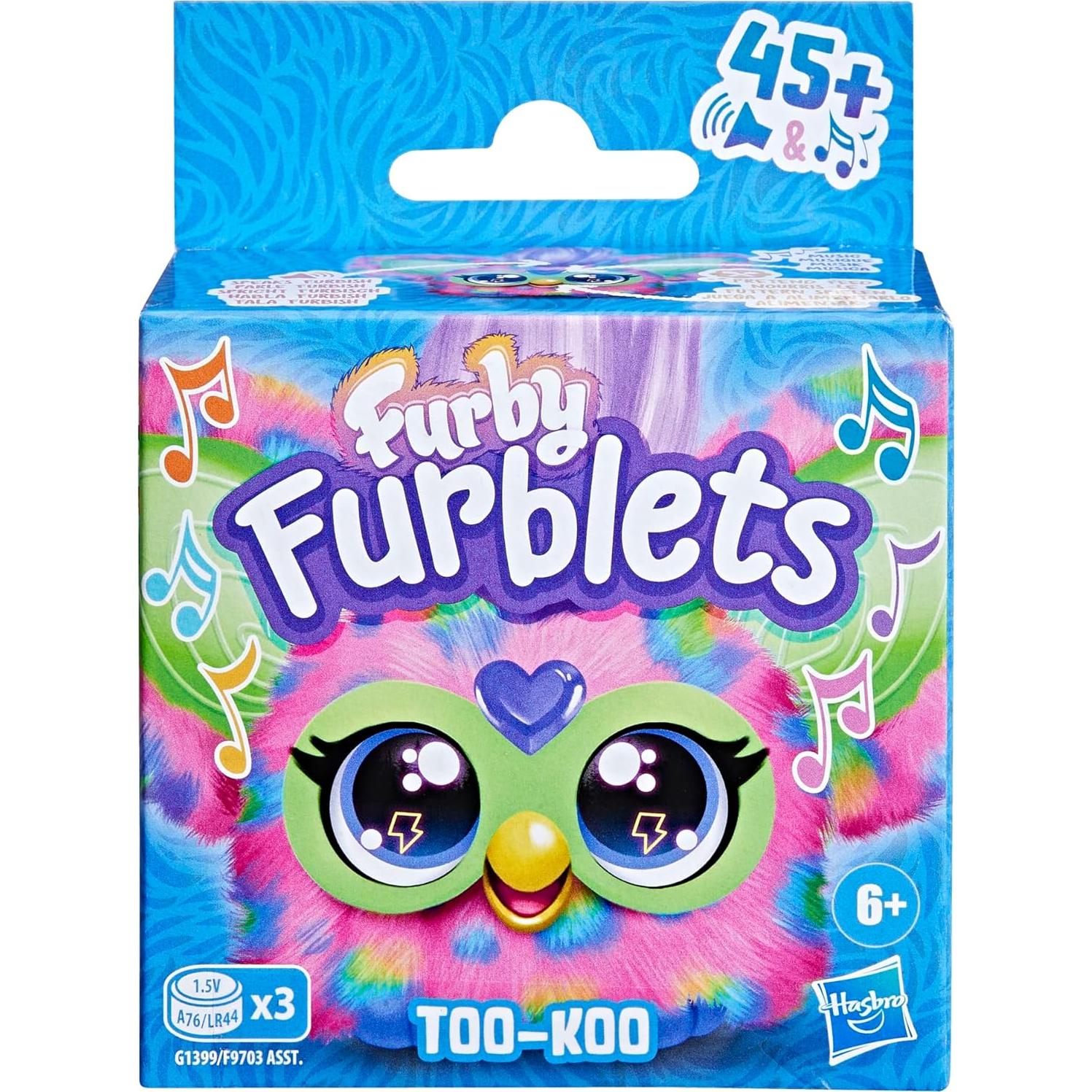 Furby Furblets Too-Koo Mini Juguete Electrónico 6+