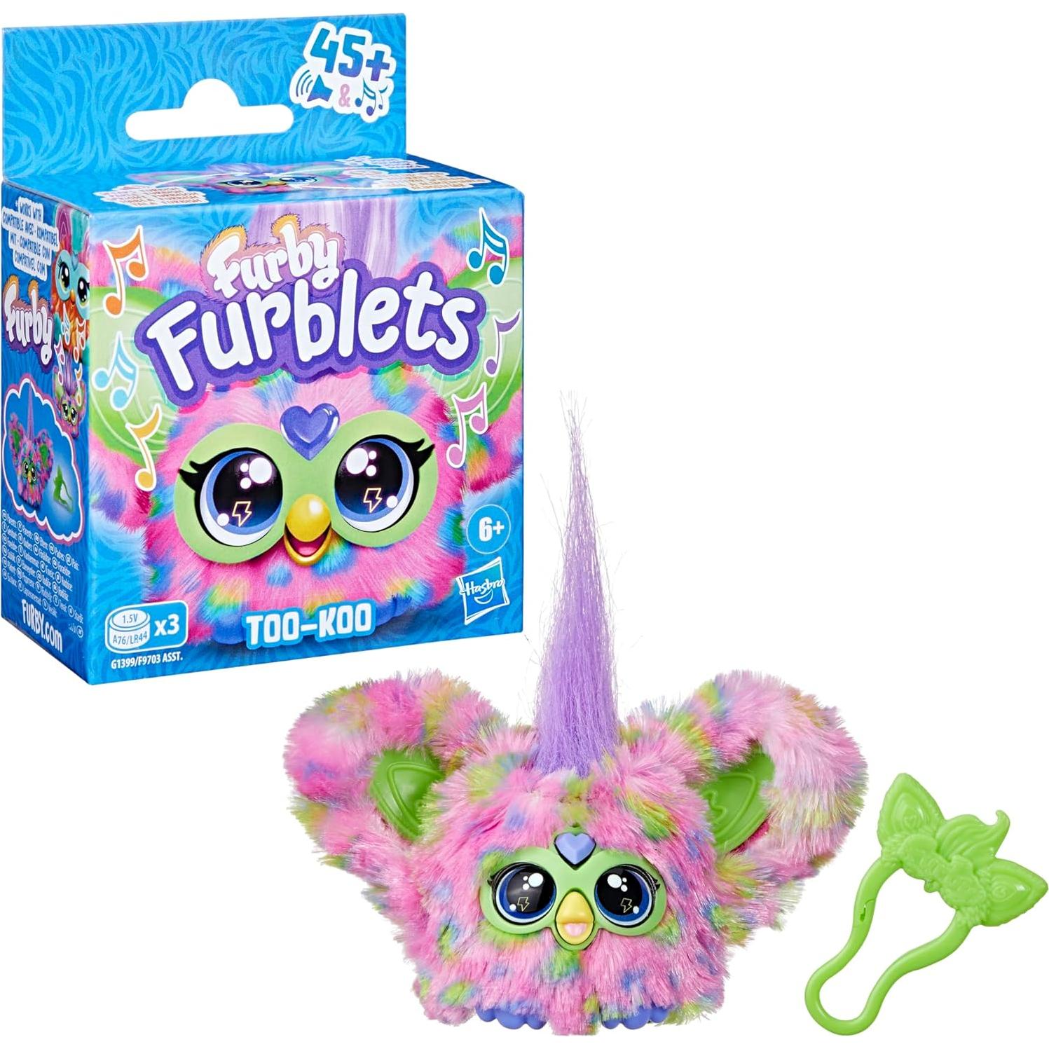 Furby Furblets Too-Koo Mini Juguete Electrónico 6+