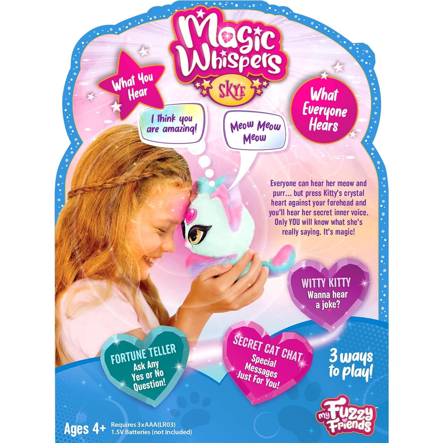 Gatito Interactivo Skye - Susurros Mágicos y Chistes