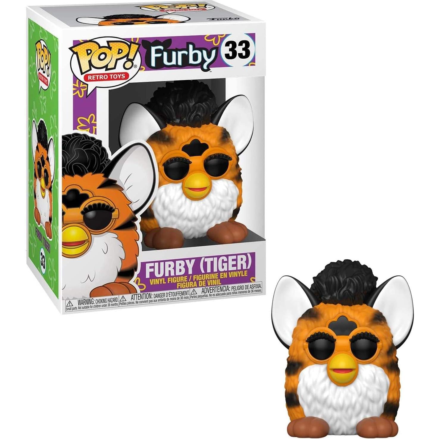 Funko Pop! Tiger Furby Naranja 9.5cm Hasbro Coleccionable