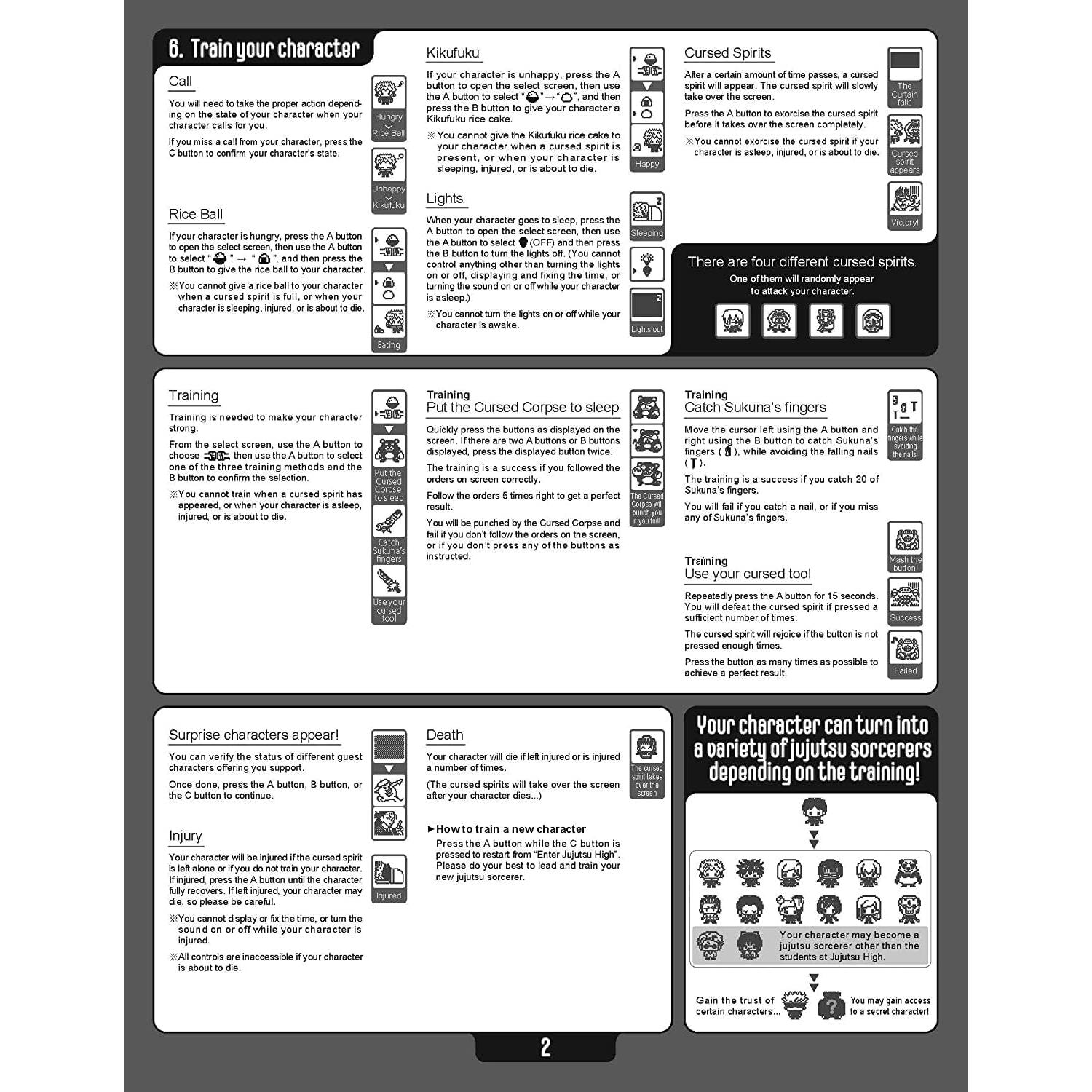 Tamagotchi Nano Jujutsu Kaisen Itadori - Juego Electrónico