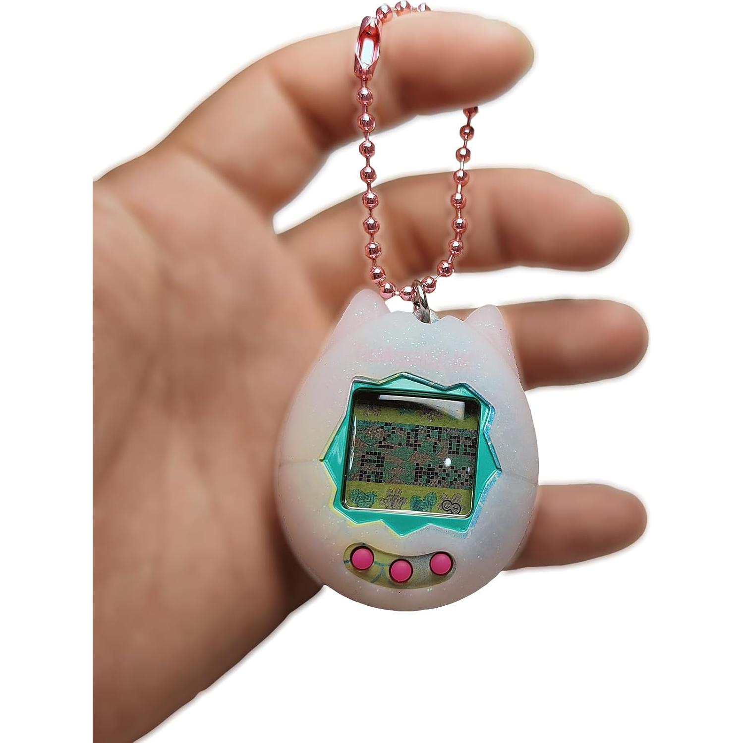 Funda de Silicona Rosa para Tamagotchi Original - Accesorio