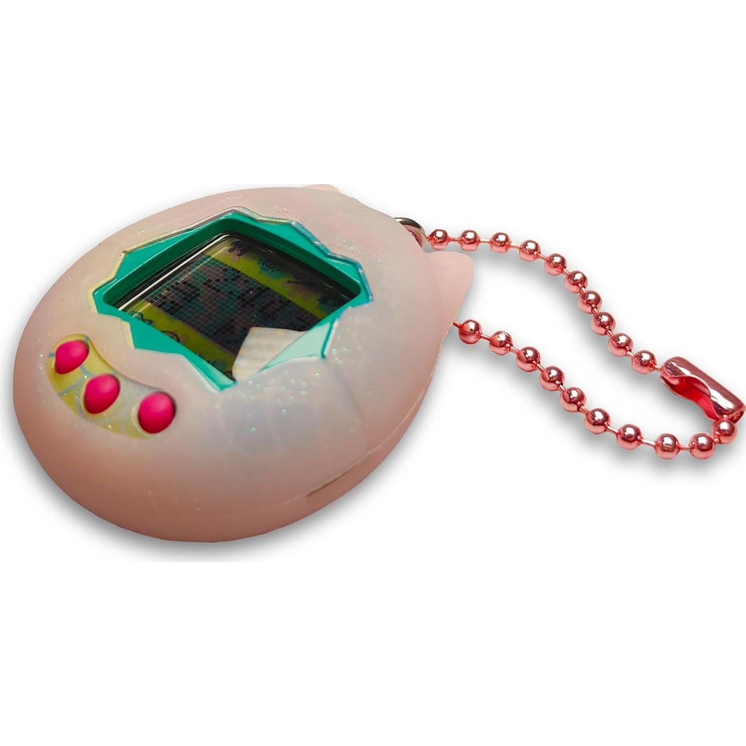 Funda de Silicona Rosa para Tamagotchi Original - Accesorio