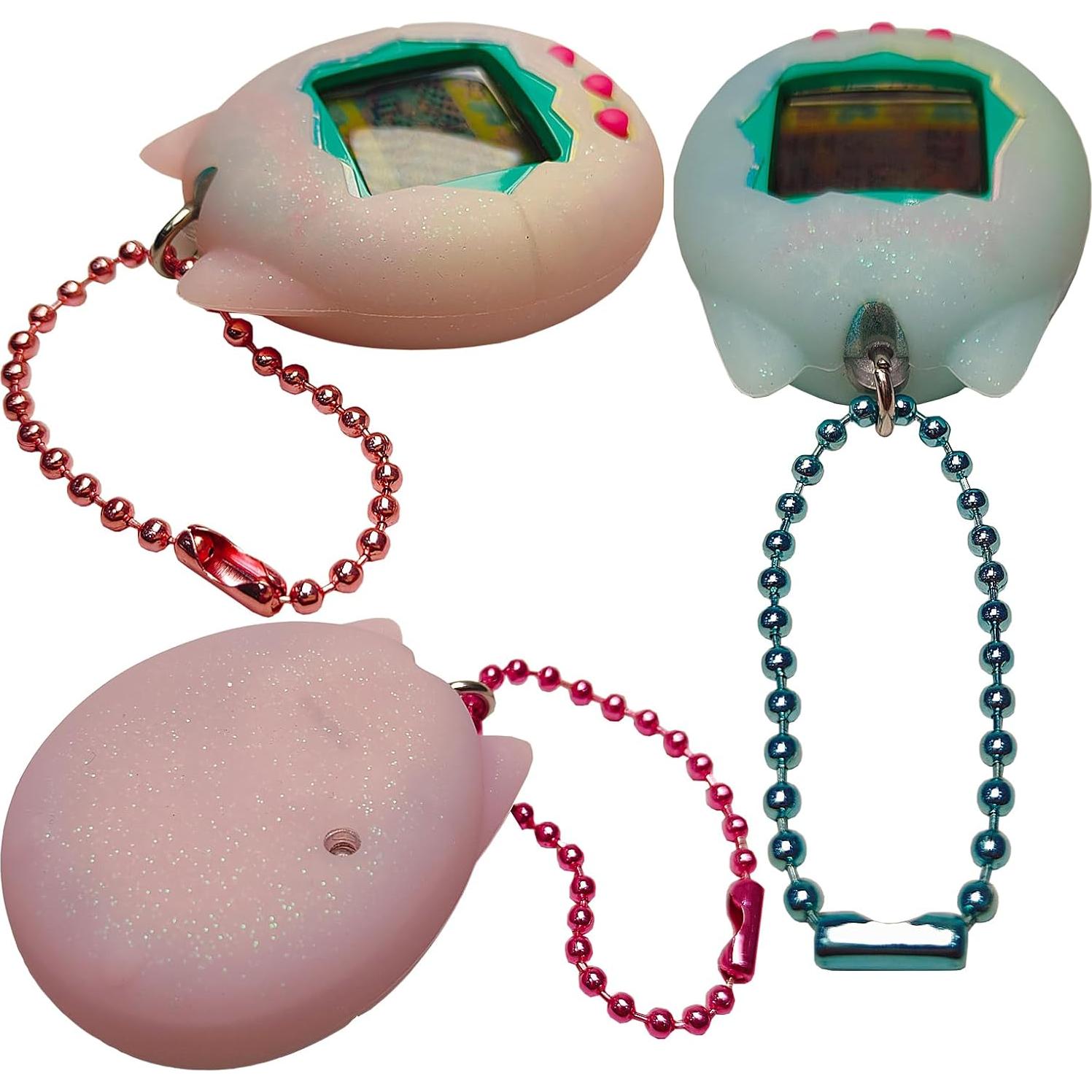 Funda de Silicona Rosa para Tamagotchi Original - Accesorio