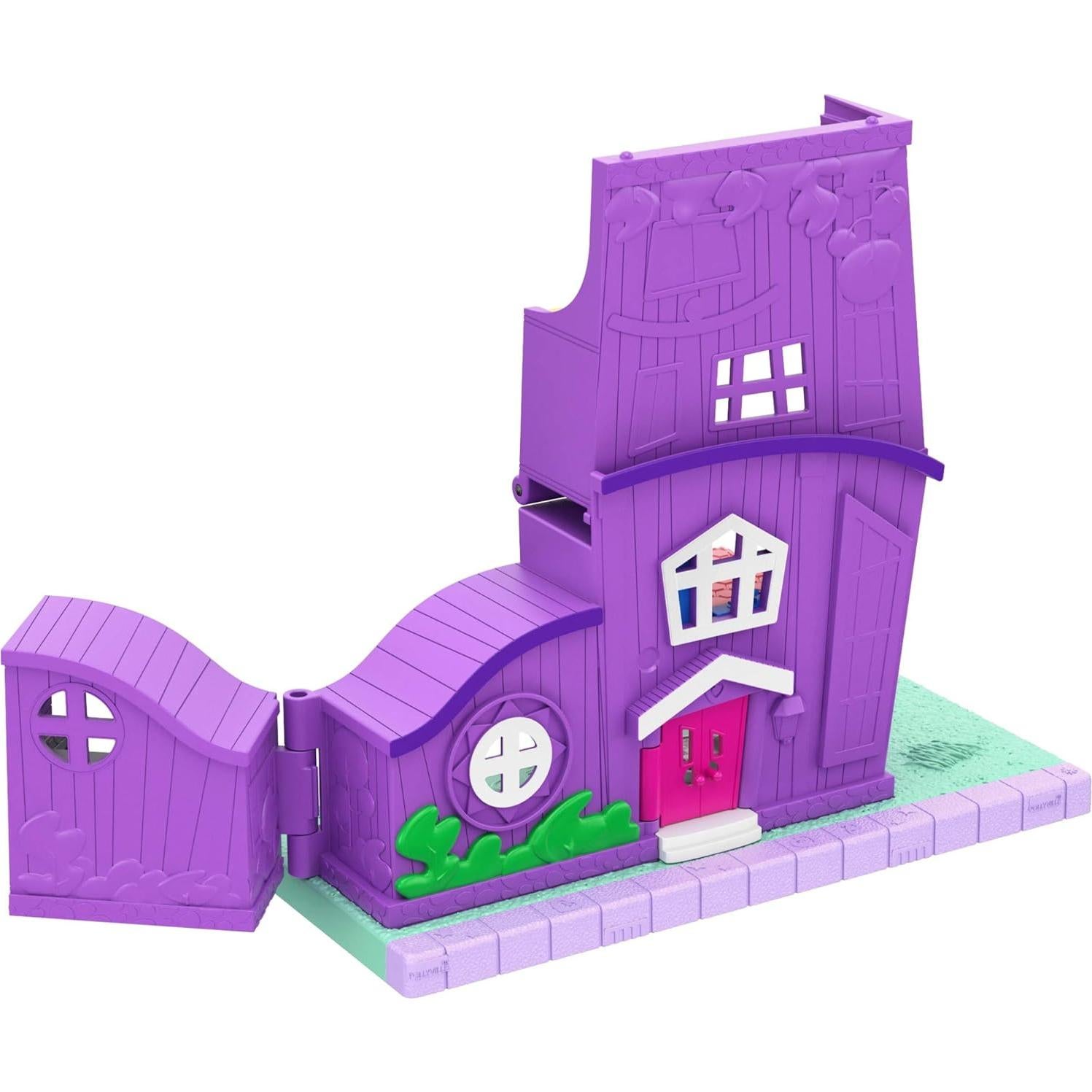 Casa de Muñecas Polly Pocket Mattel con Muñeca y Bicicleta