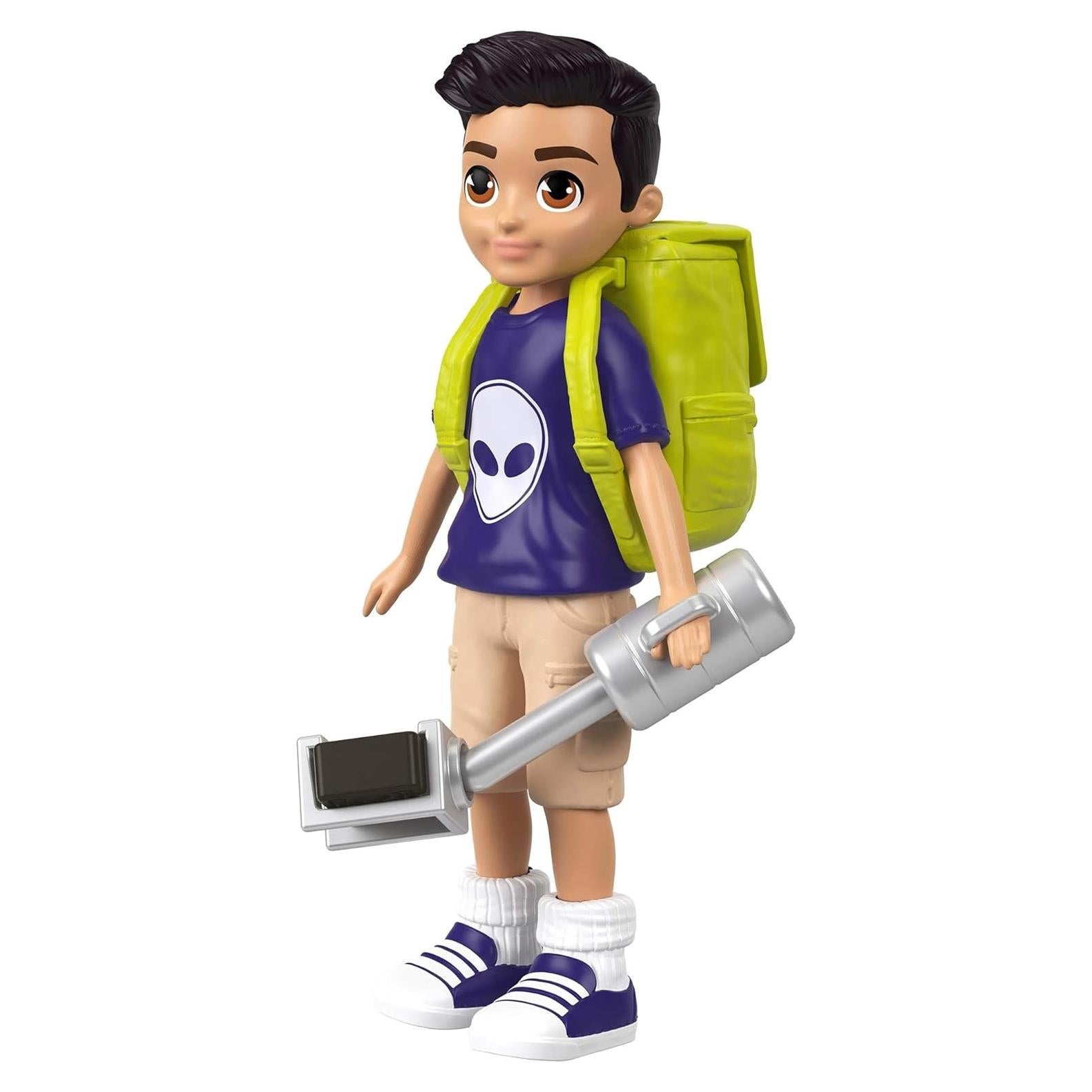 Muñeca Polly Pocket Nicolás Wells Activa 7.62 cm con Accesorios