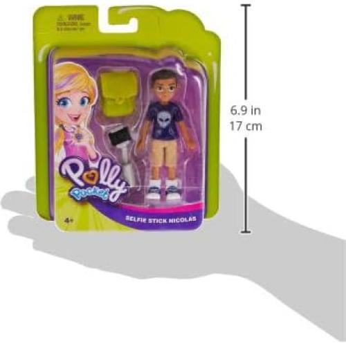 Muñeca Polly Pocket Nicolás Wells Activa 7.62 cm con Accesorios