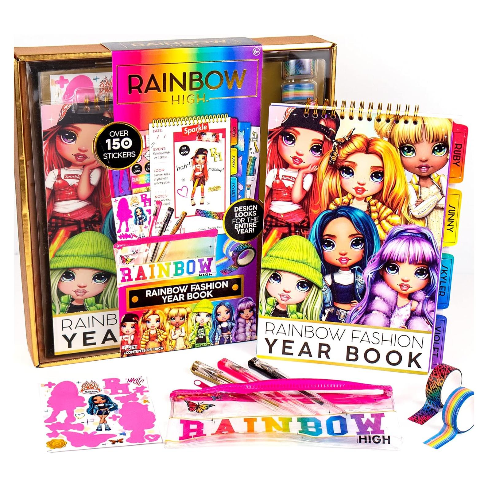 Anuario de Moda Rainbow High Horizon Group USA, 150 Stickers