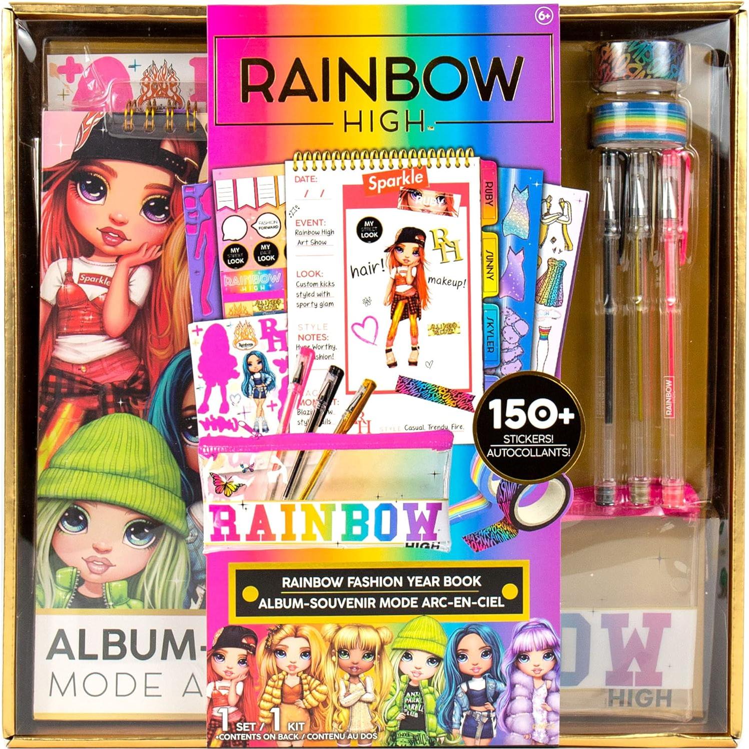 Anuario de Moda Rainbow High Horizon Group USA, 150 Stickers