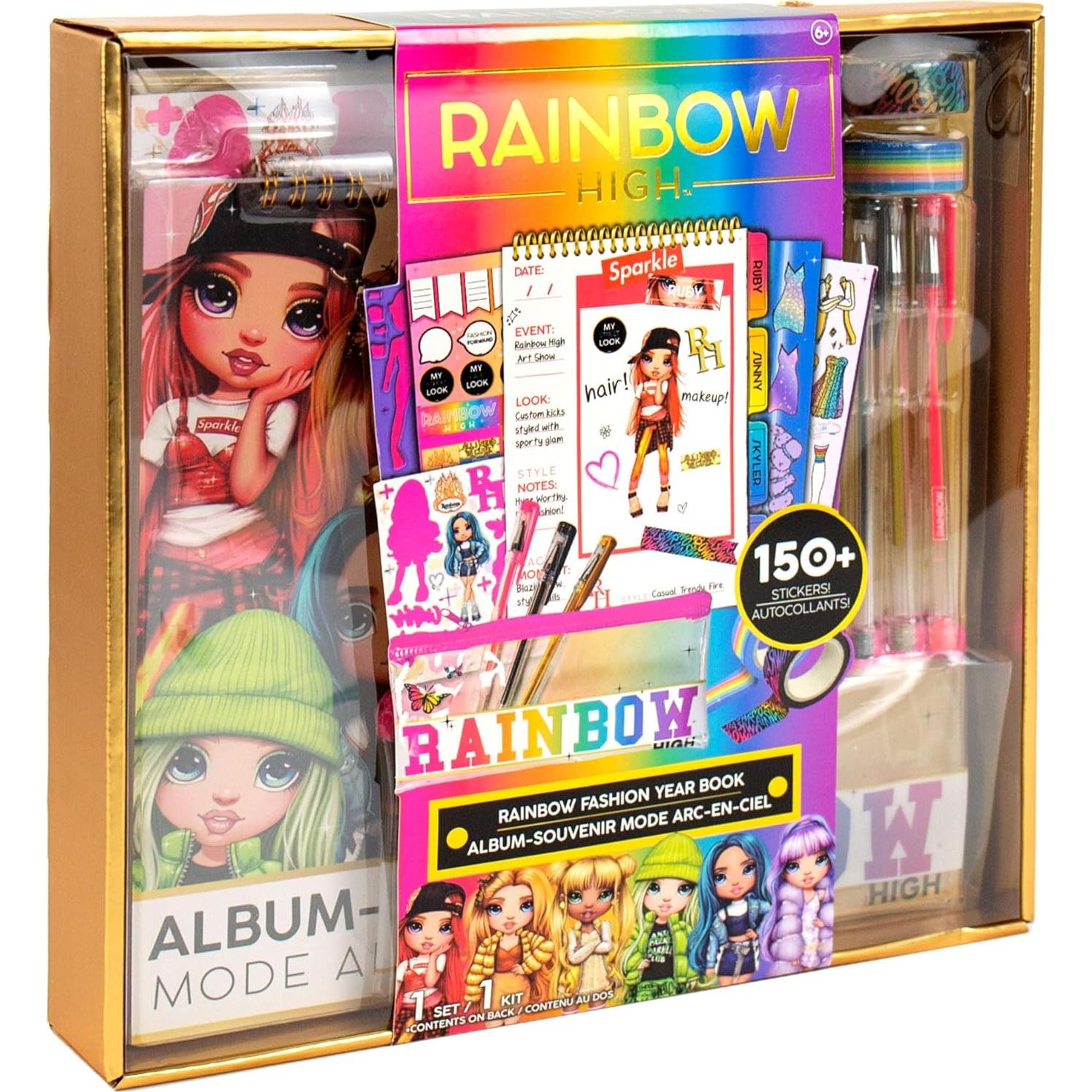 Anuario de Moda Rainbow High Horizon Group USA, 150 Stickers