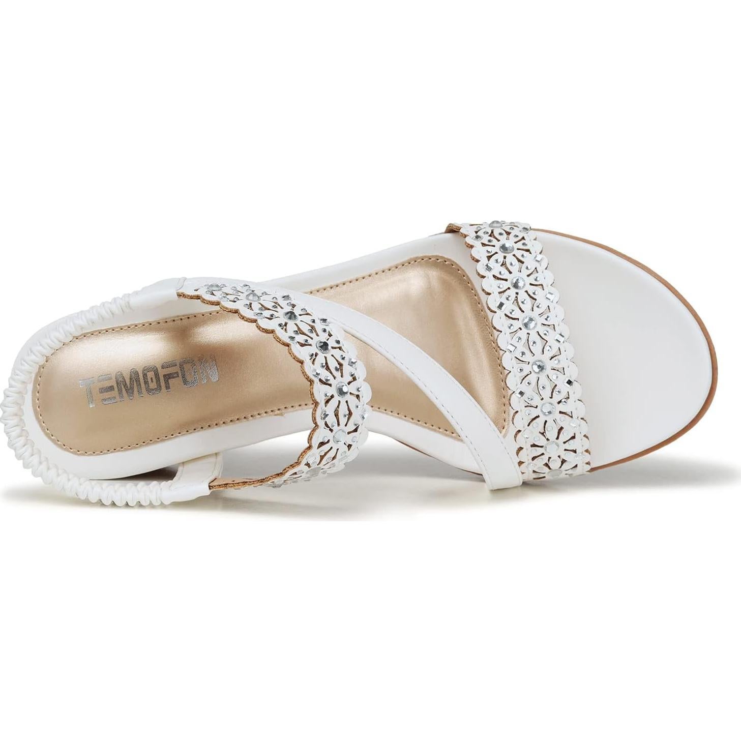 Sandalias de Cuña TEMOFON para Mujer - Verano Elegantes