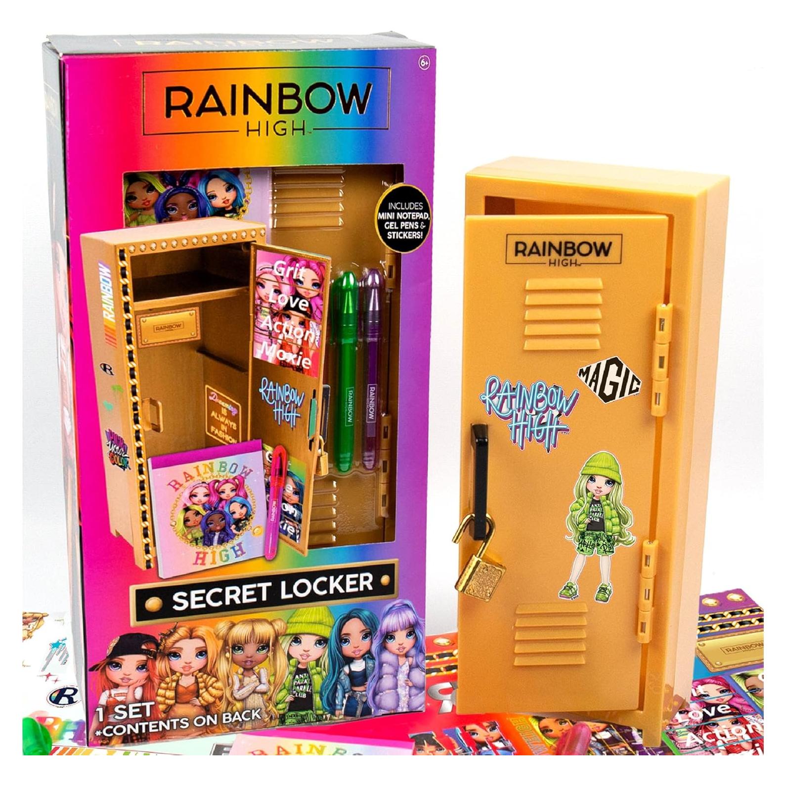 Juego de Papelería Casillero Secreto Rainbow High - 6+