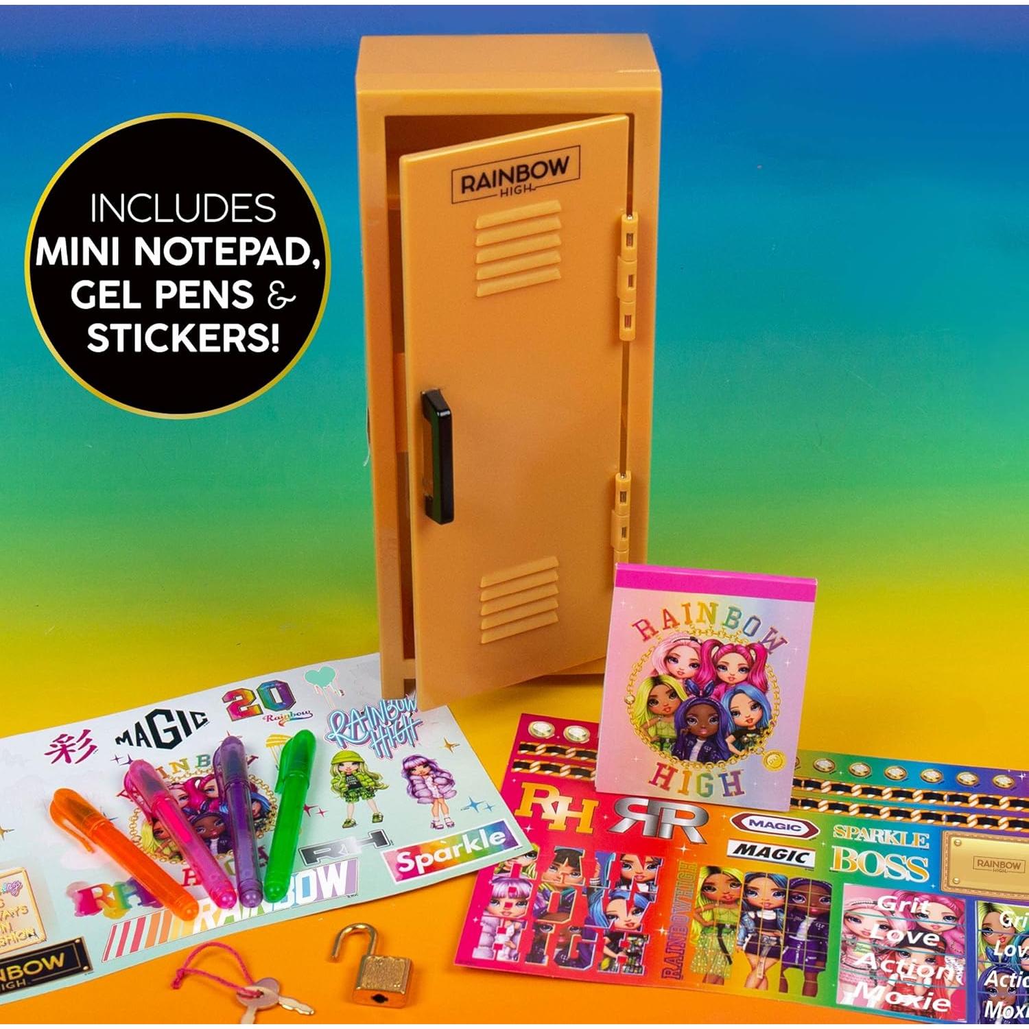 Juego de Papelería Casillero Secreto Rainbow High - 6+