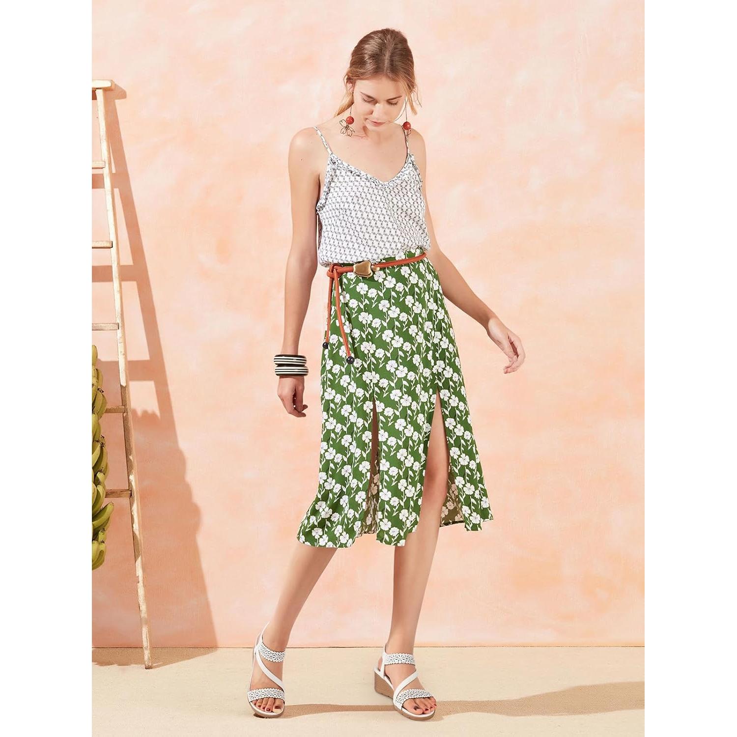 Sandalias de cuña TEMOFON para mujeres elegantes - Verano 2025