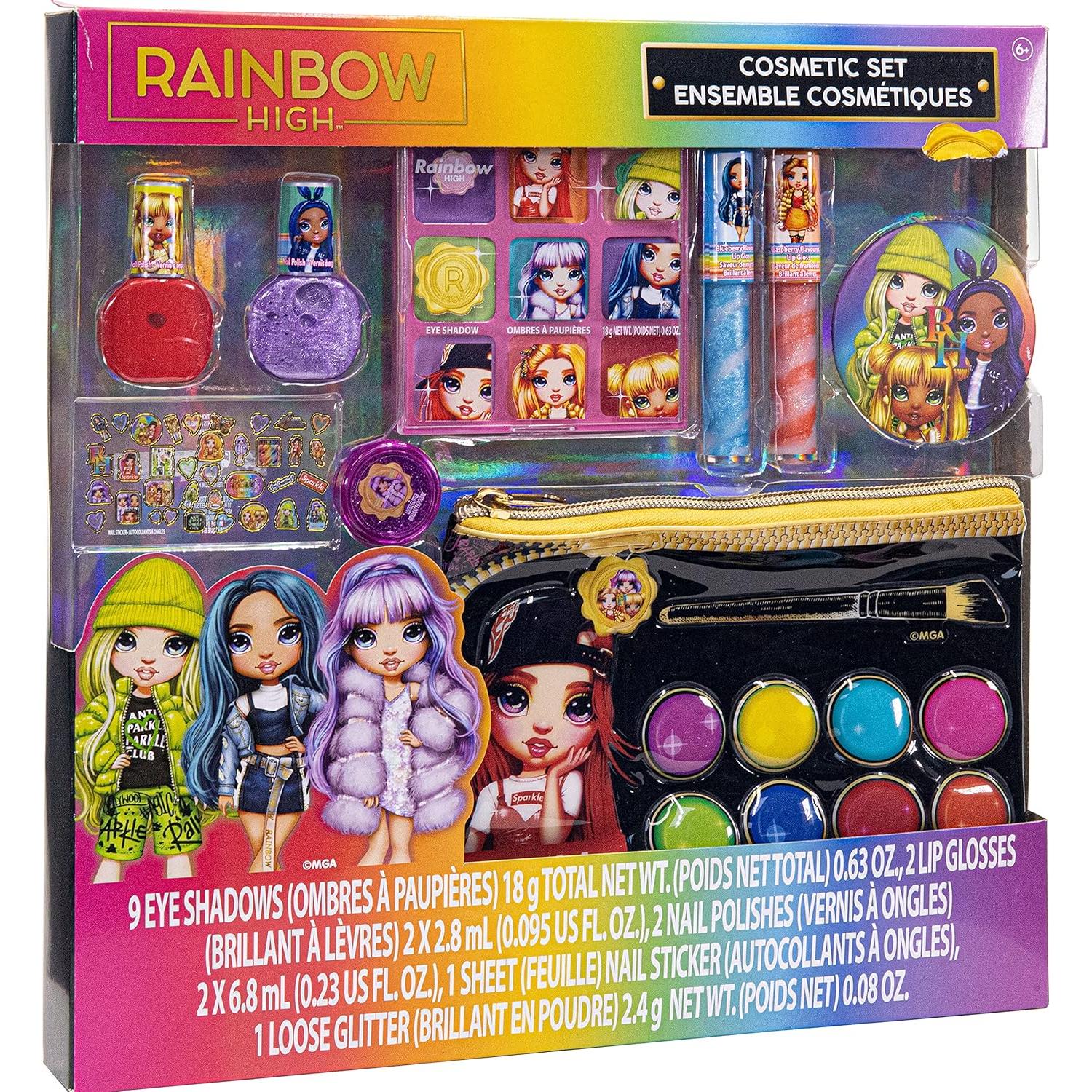 Set de Maquillaje Cosmético Townley Girl Rainbow High para Niñas 6+