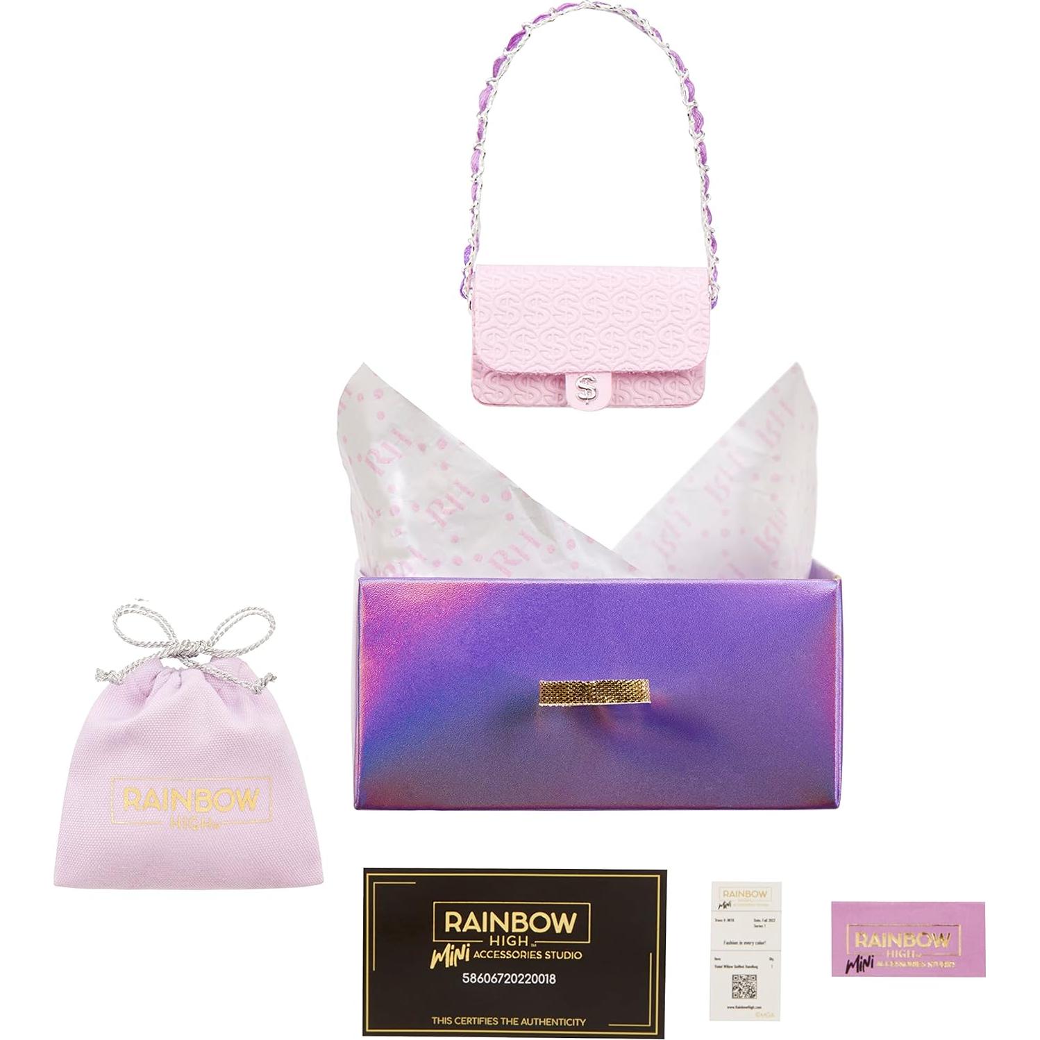 Bolsos Mini Accesorios Rainbow High - 25+ Coleccionables Moda