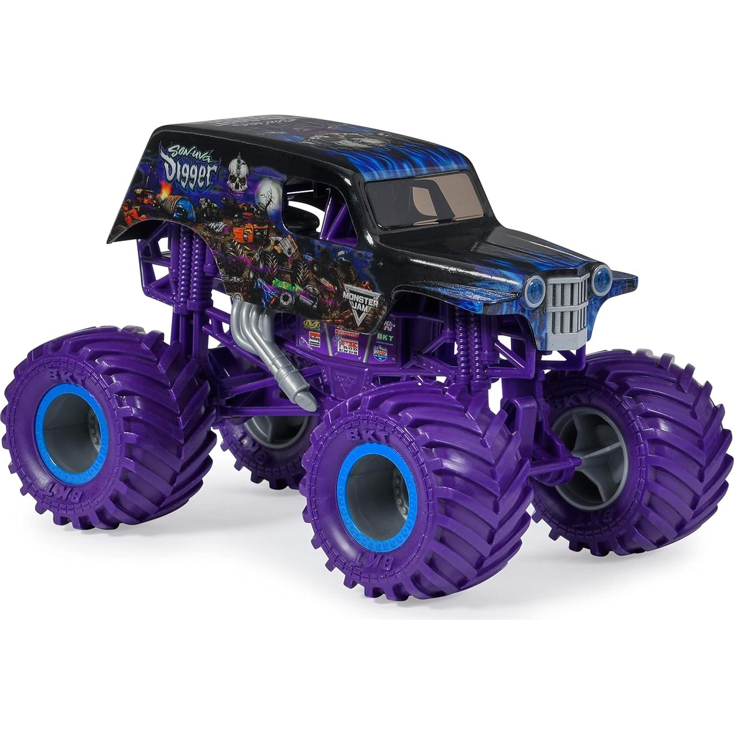 Camión Monster Jam Son-uva Digger 1:24 Spin Master