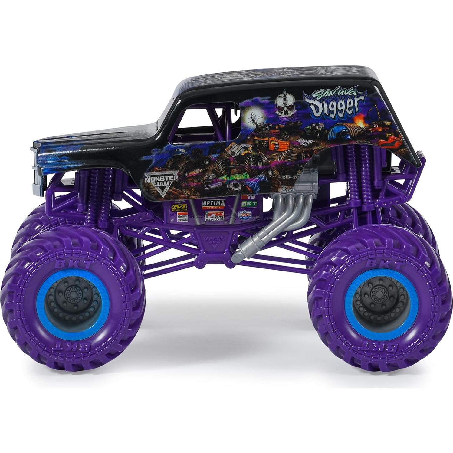 Camión Monster Jam Son-uva Digger 1:24 Spin Master