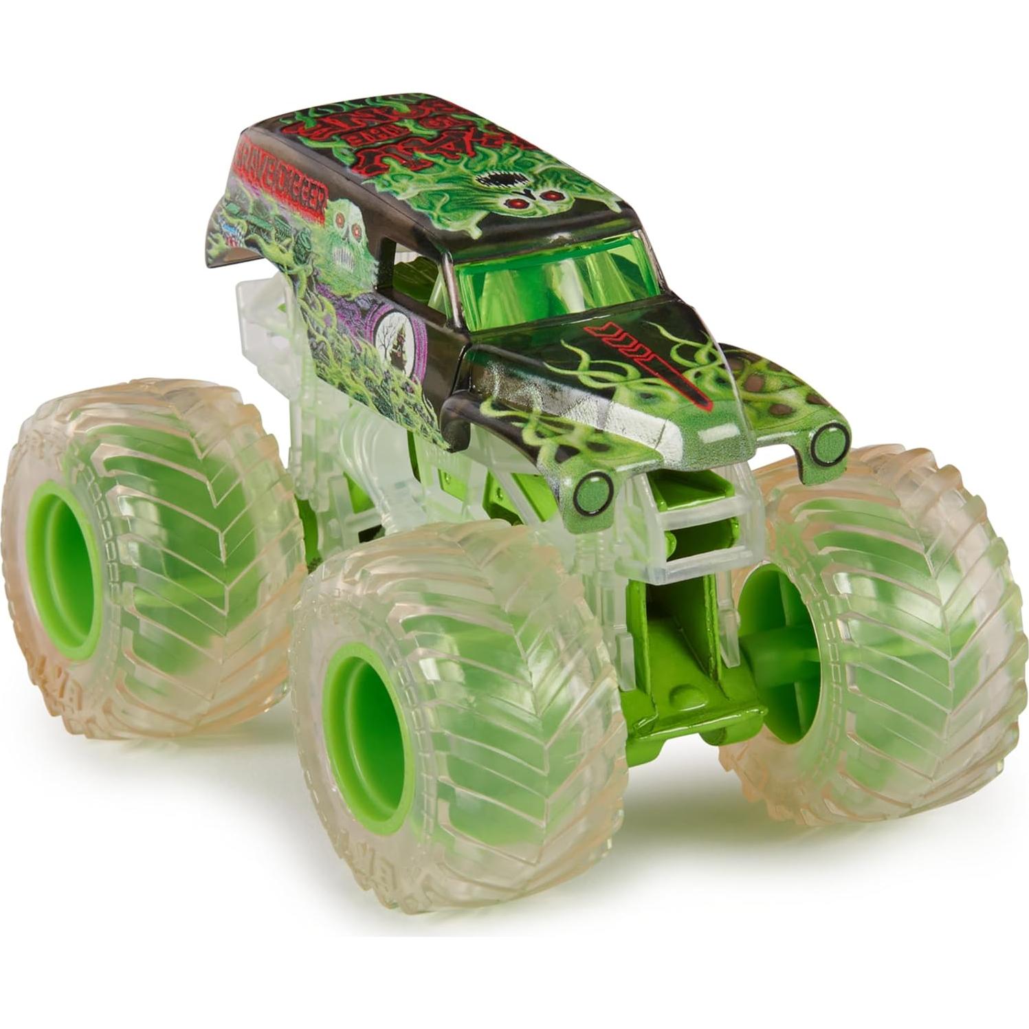 Camión Monstruo Die-Cast Monster Jam Grave Digger 1:64