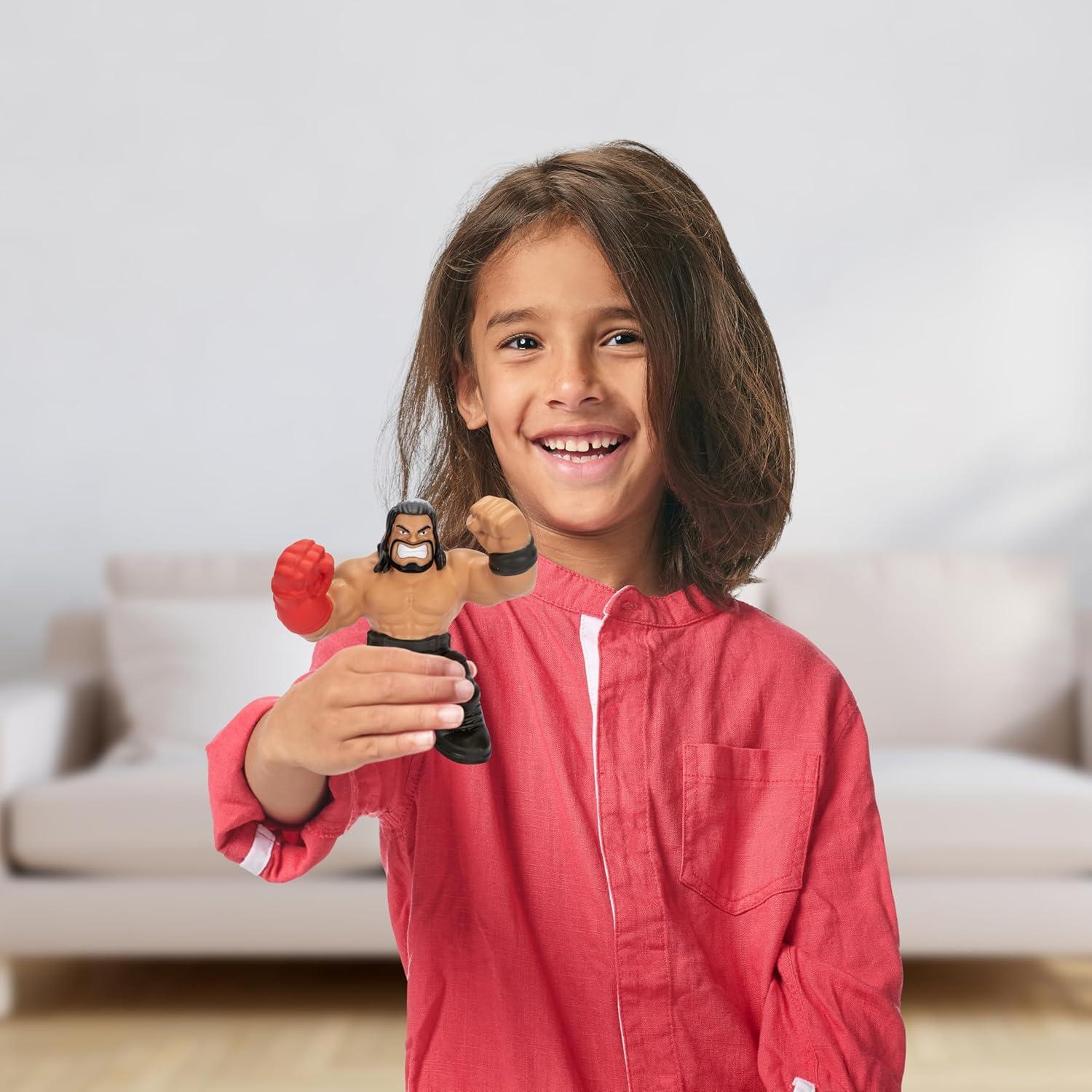 Heroes de Goo Jit Zu WWE Paquete de 2 Figuras Roman Reigns y Cody Rhodes