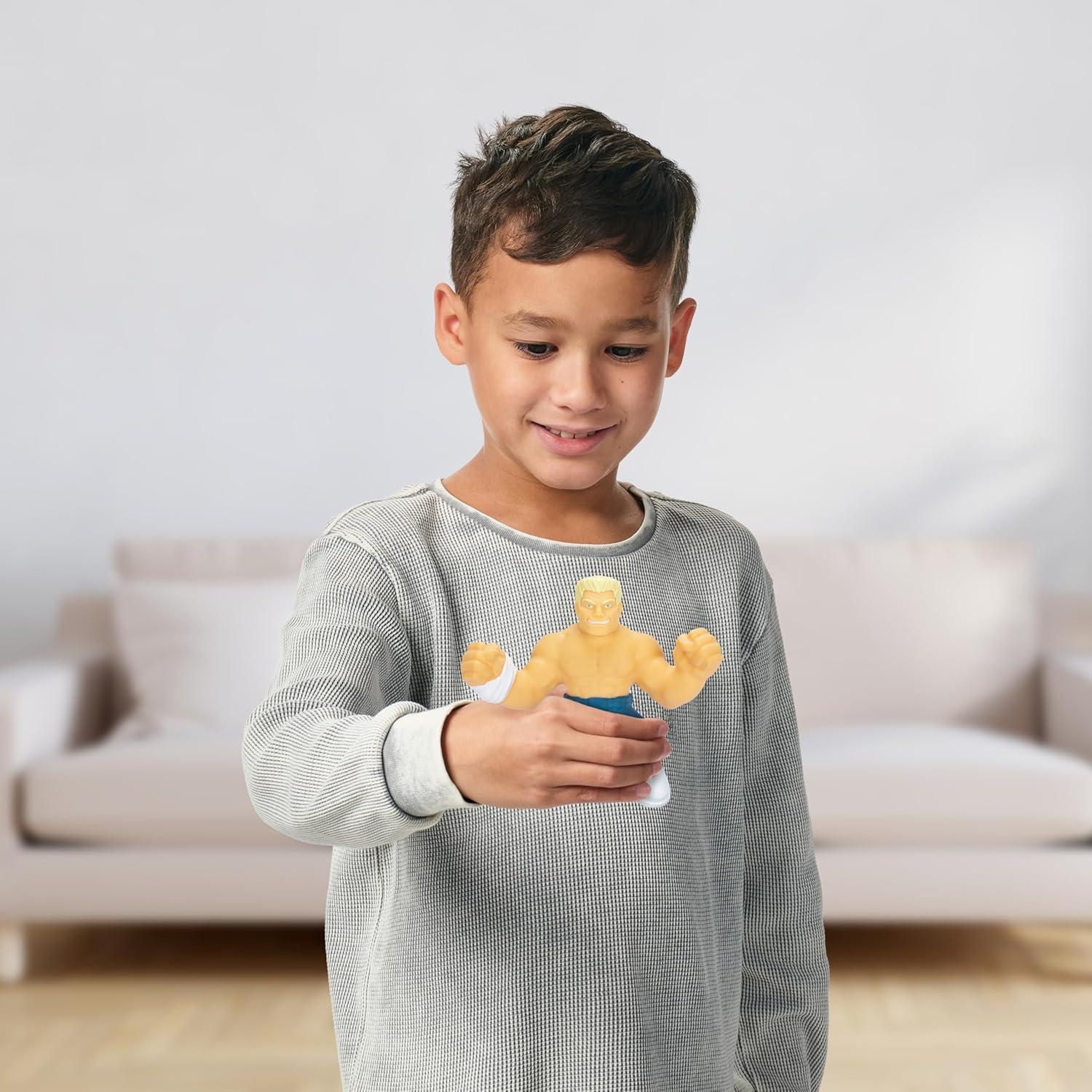 Heroes de Goo Jit Zu WWE Paquete de 2 Figuras Roman Reigns y Cody Rhodes