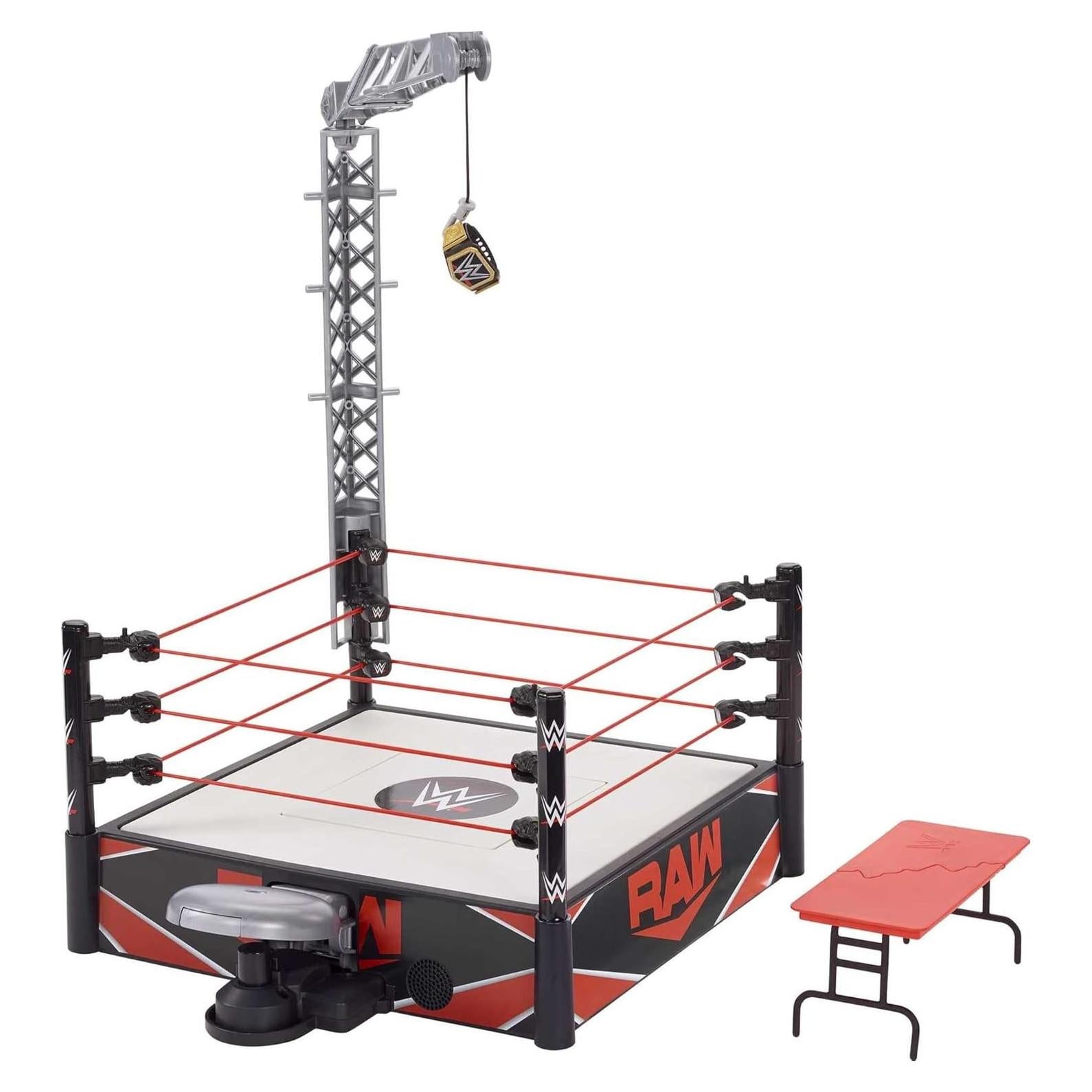 Set de Juego WWE Wrekkin Kickout Ring Mattel 41.4x32.3x52.3 cm