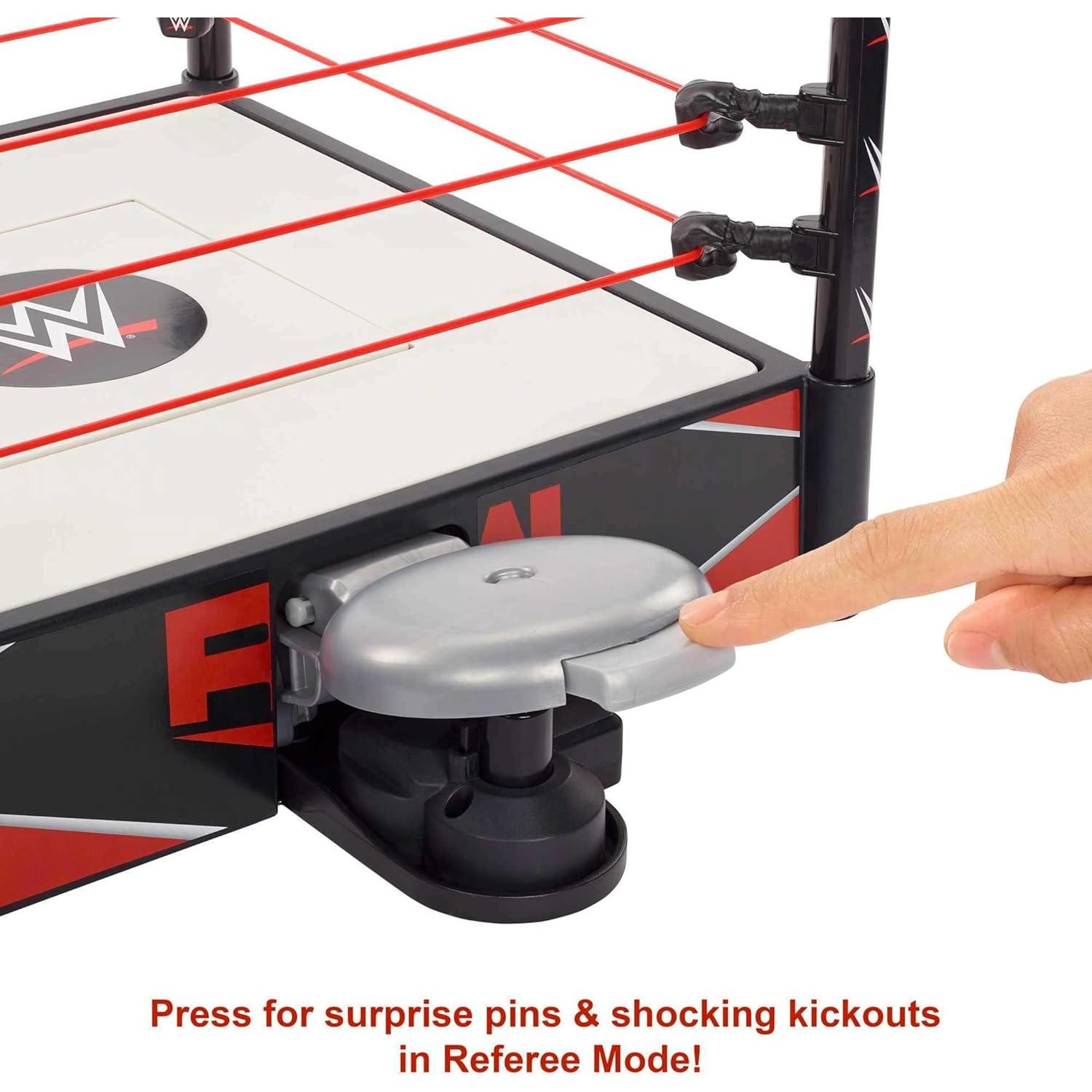 Set de Juego WWE Wrekkin Kickout Ring Mattel 41.4x32.3x52.3 cm