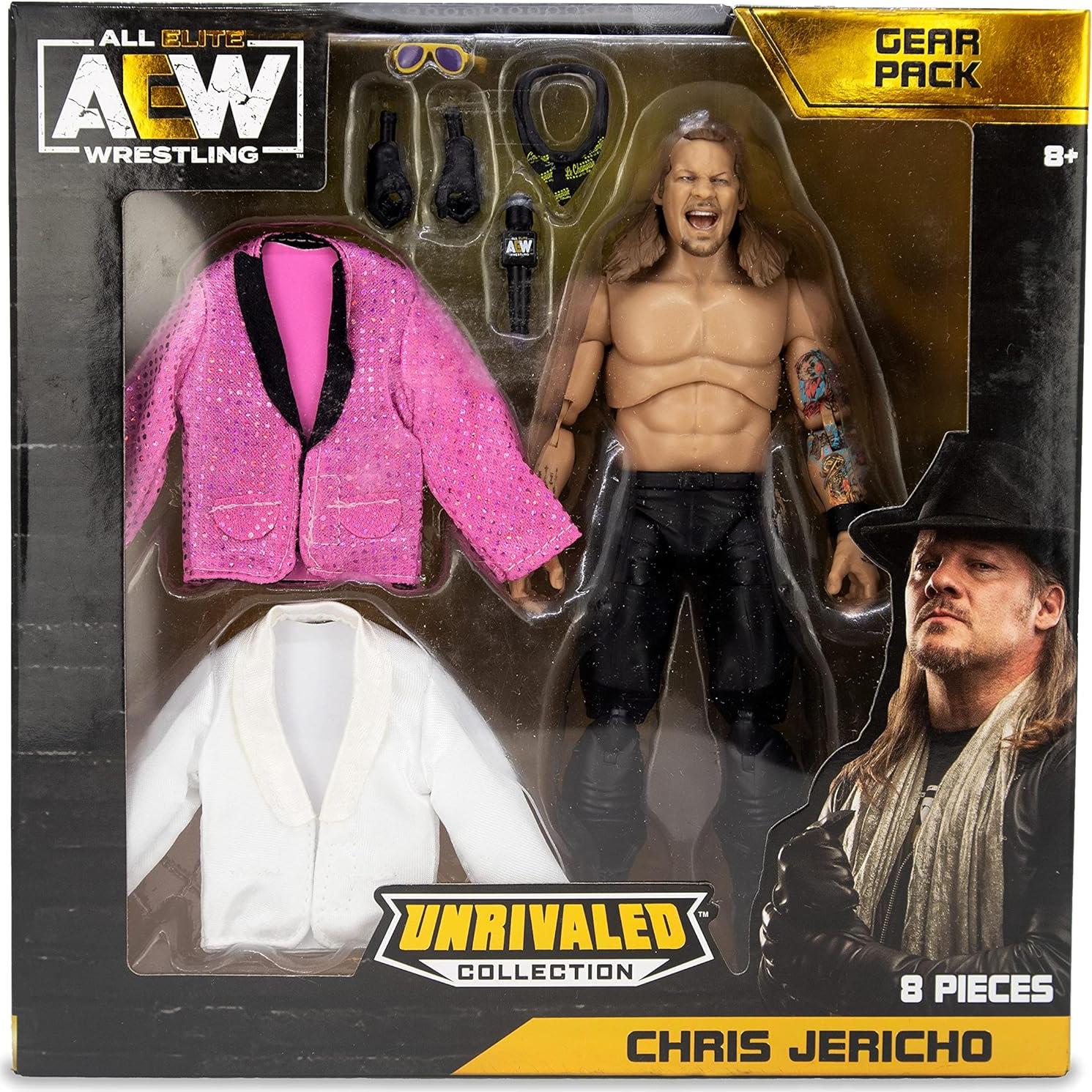 Figura de acción Chris Jericho AEW Unrivaled 16.5 cm