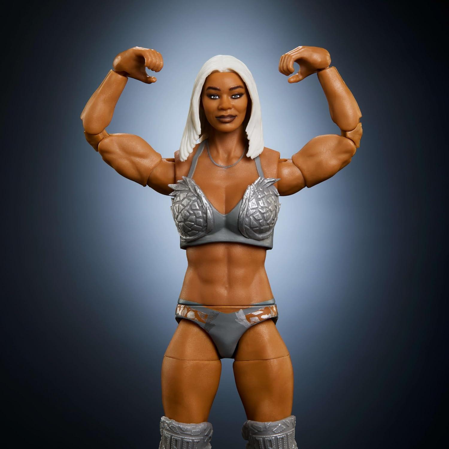 Figura de Acción Elite WWE Mattel Jade Cargill 15 cm Articulada
