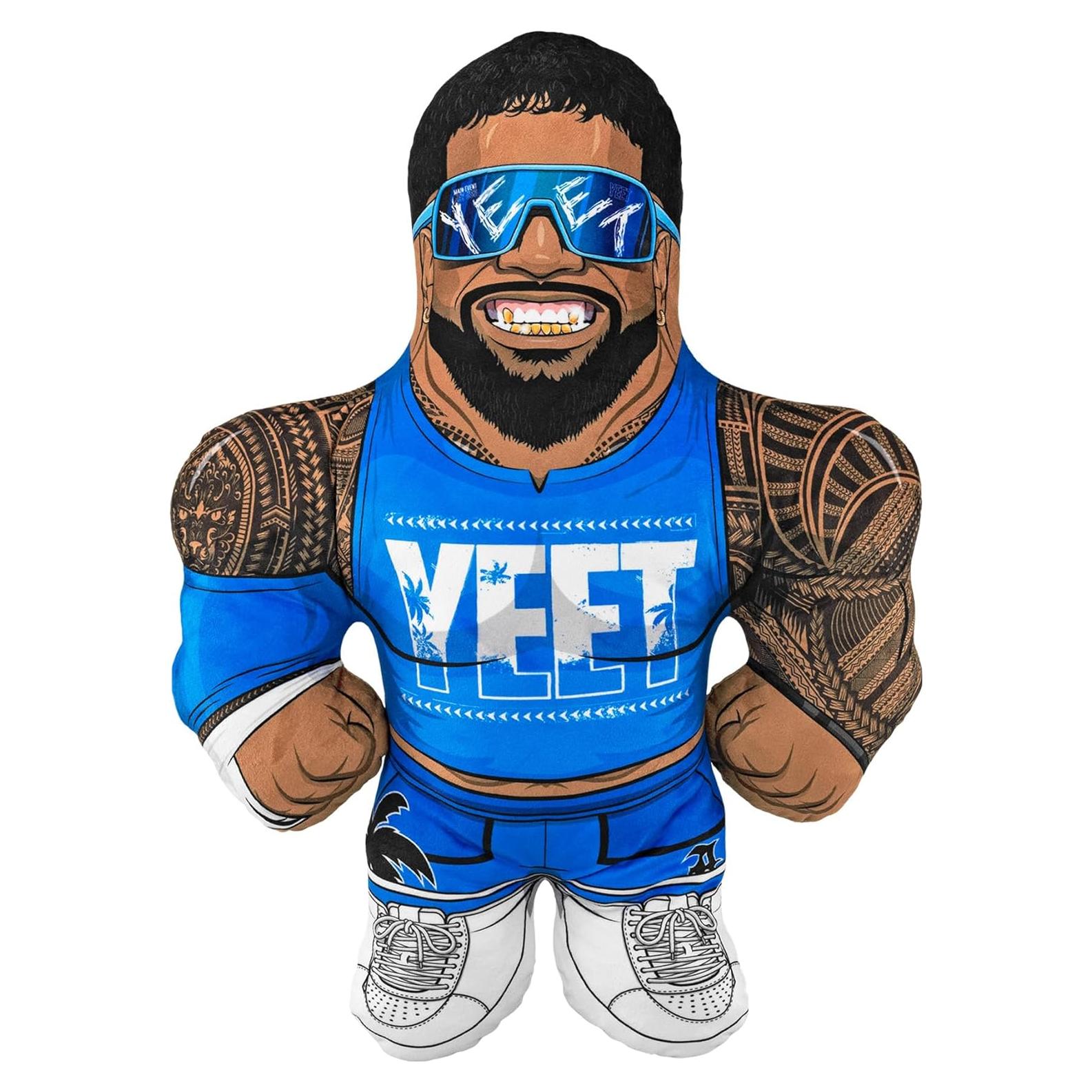 Peluche Jey Uso 61 cm Bleacher Creatures WWE - Figura Suave