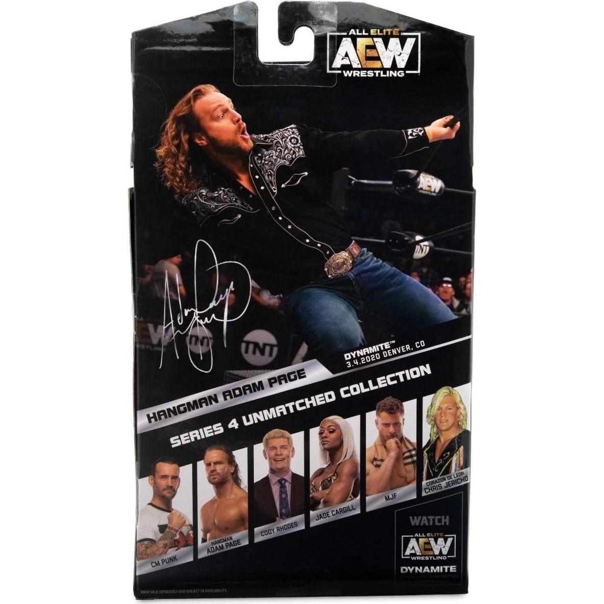 Figura de Acción AEW Hangman Adam Page Jazwares 26.5 cm