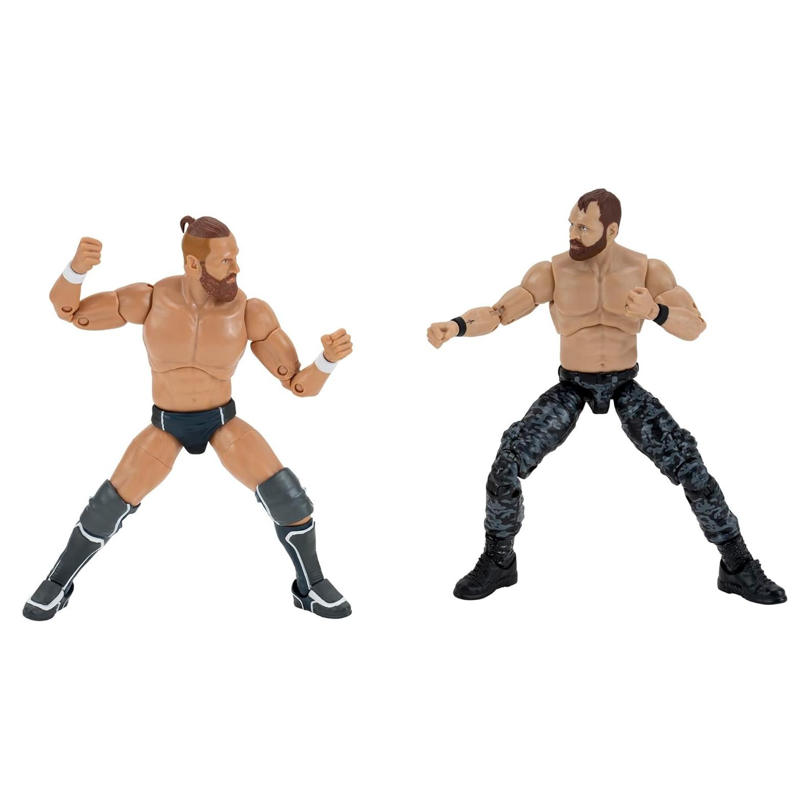 Figuras de Acción AEW Unrivaled Jon Moxley y Bryan Danielson 15 cm