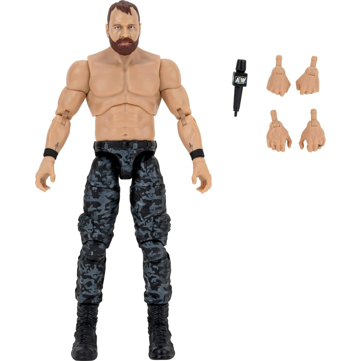 Figuras de Acción AEW Unrivaled Jon Moxley y Bryan Danielson 15 cm