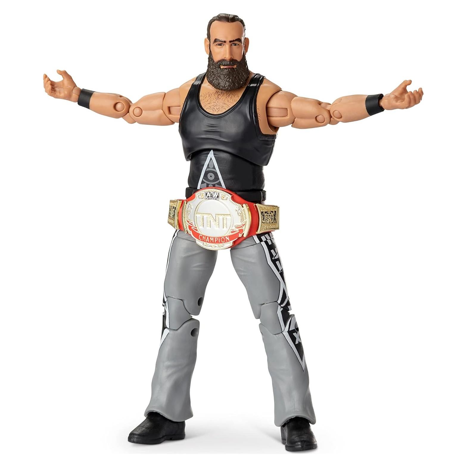 Figura de acción Brodie Lee 15.2 cm AEW Jazwares con accesorios