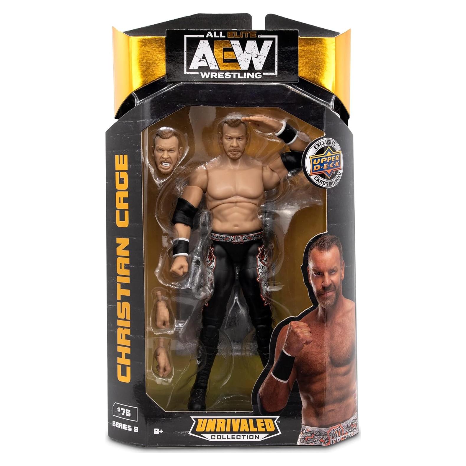 Figura de Christian Cage 15 cm - AEW Unrivaled Serie 9