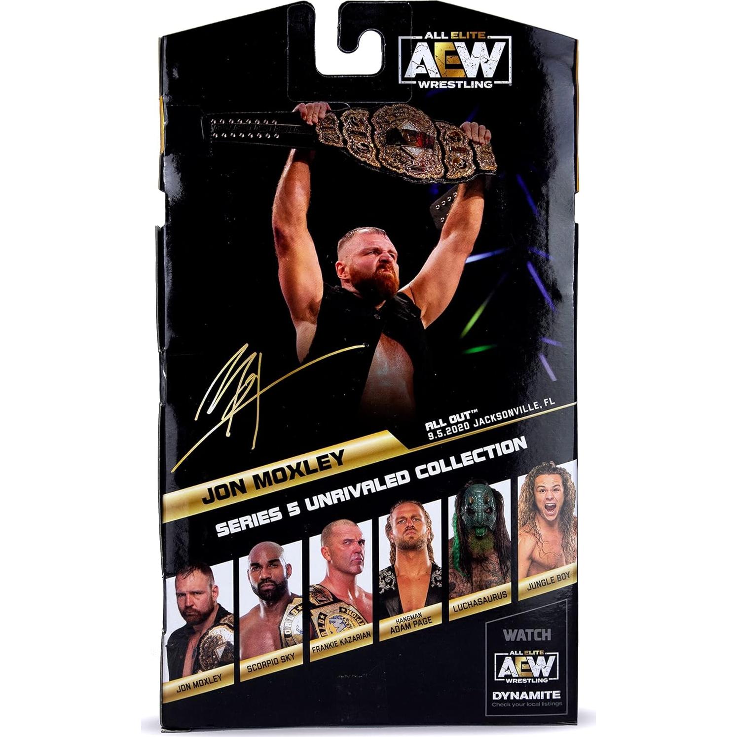 Figura de Acción Jon Moxley AEW Unrivaled 16.5 cm - Serie 5