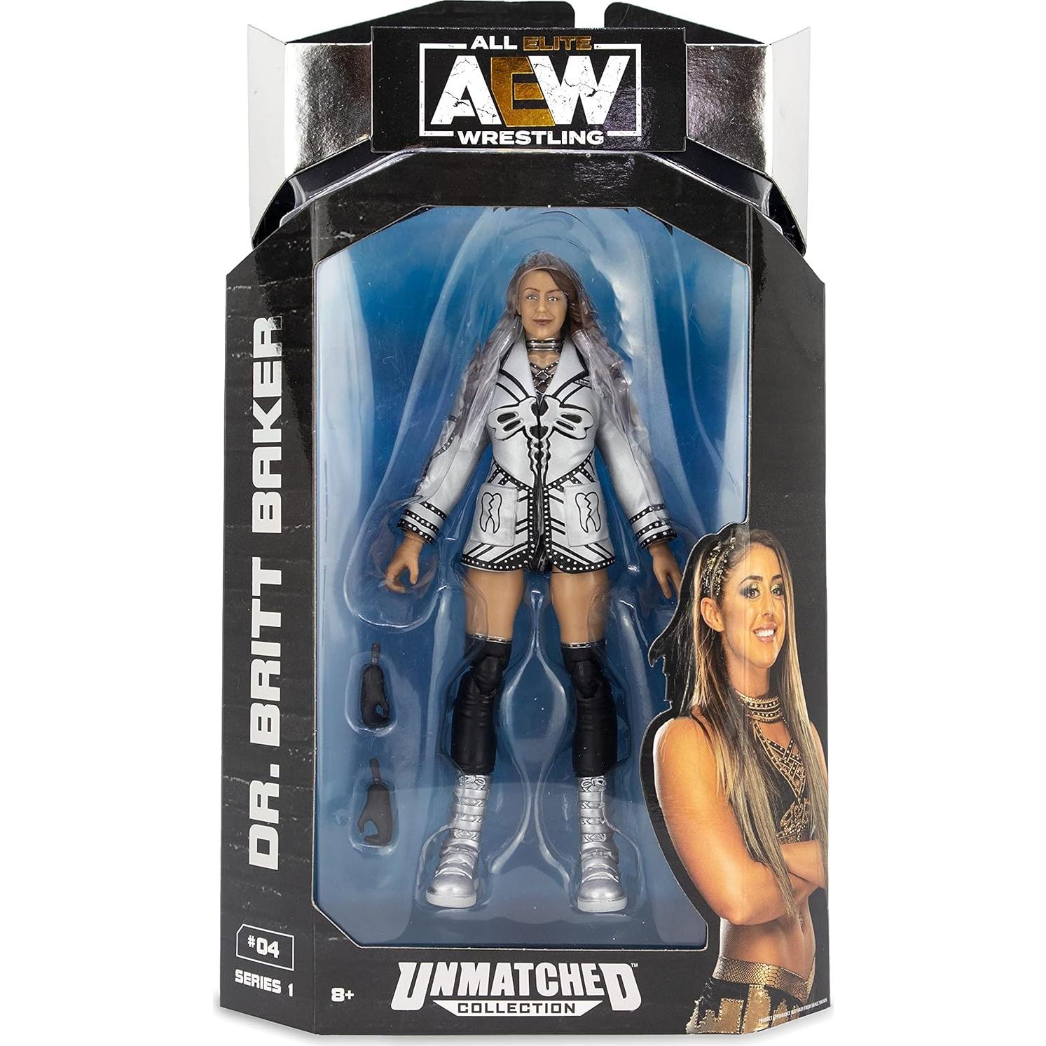 Figura de Acción Dr. Britt Baker D.M.D. Jazwares 15.24 cm