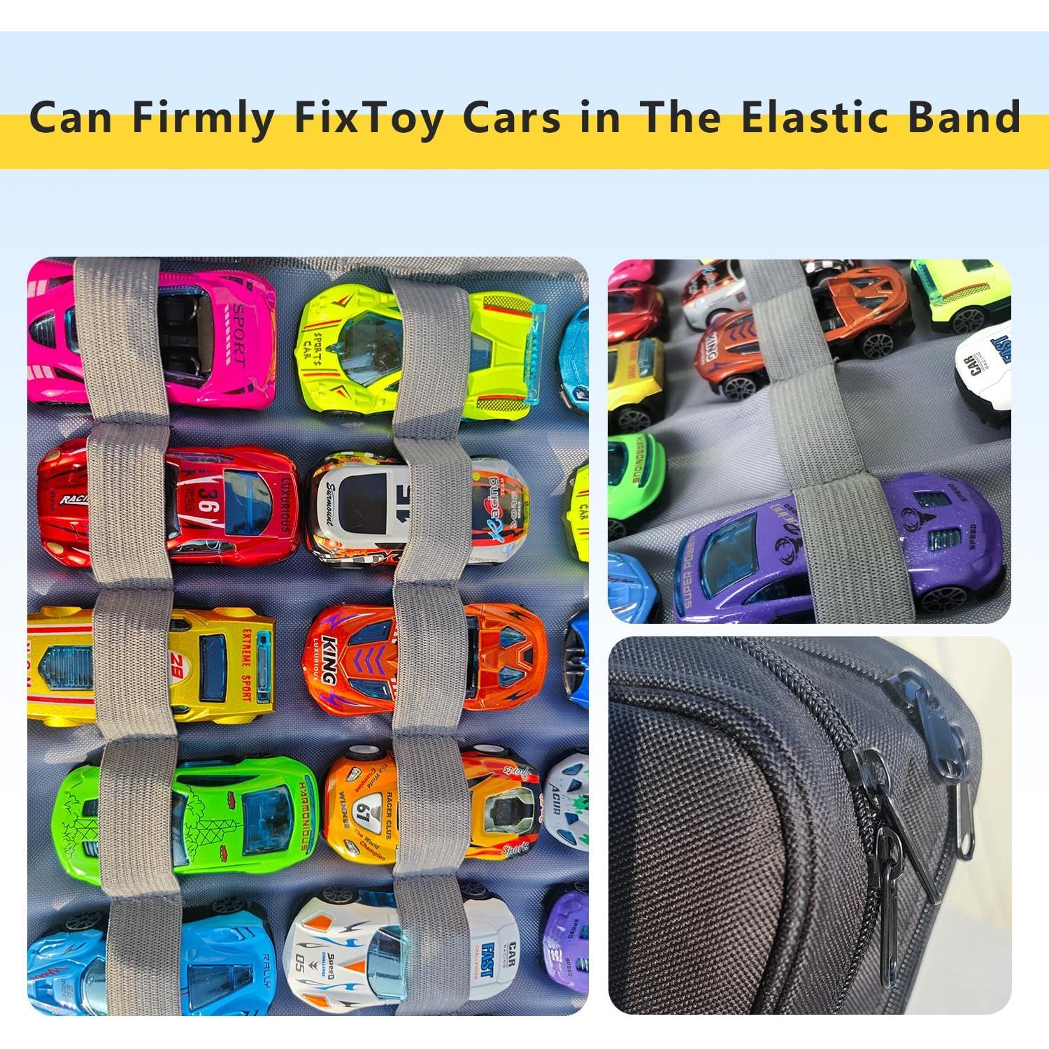 Estuche de Almacenamiento Hot Wheels 96 Coches Negro