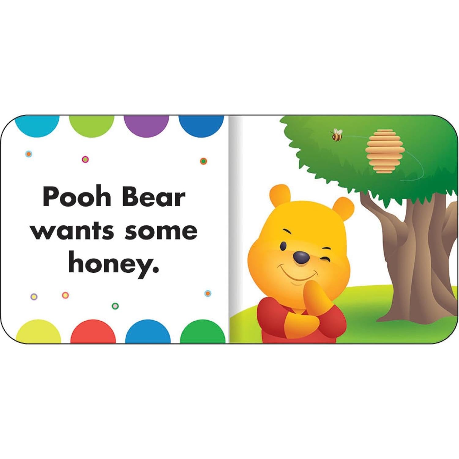 Disney Baby: Winnie the Pooh - My First Library - 12 Board Book Set - First Words, Counting, and More! - PI Kids