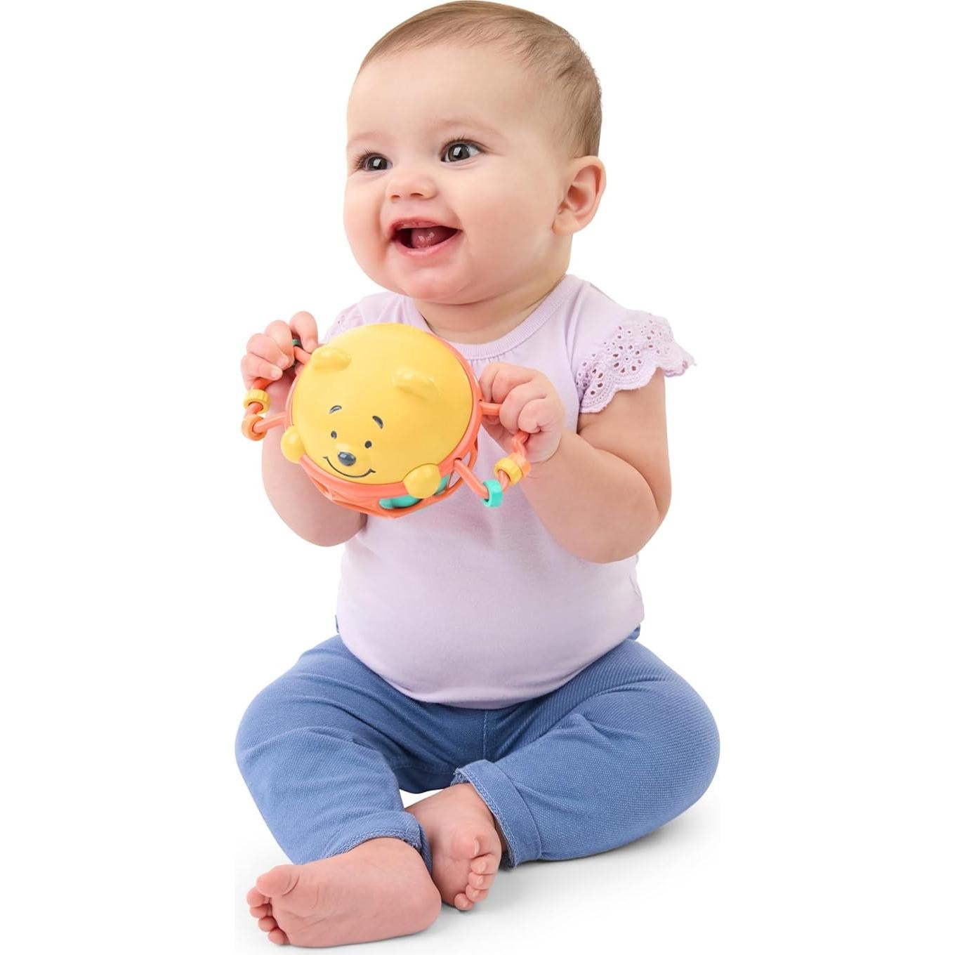 Sonajero Disney Baby Winnie Pooh Oball Bright Starts 11.88x15.03cm