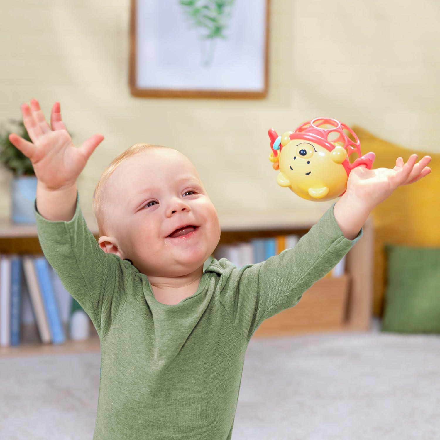 Sonajero Disney Baby Winnie Pooh Oball Bright Starts 11.88x15.03cm