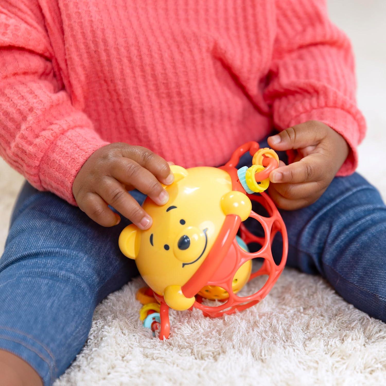 Sonajero Disney Baby Winnie Pooh Oball Bright Starts 11.88x15.03cm