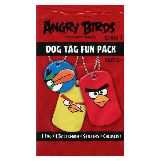 Paquete de Etiquetas para Perros Angry Birds Rovio - 24 Diseños