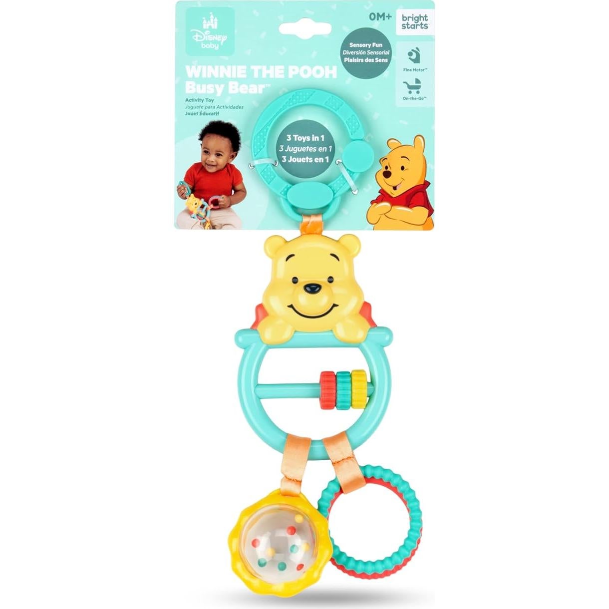 Juguete de Actividad Oso Ocupado Disney Baby Bright Starts