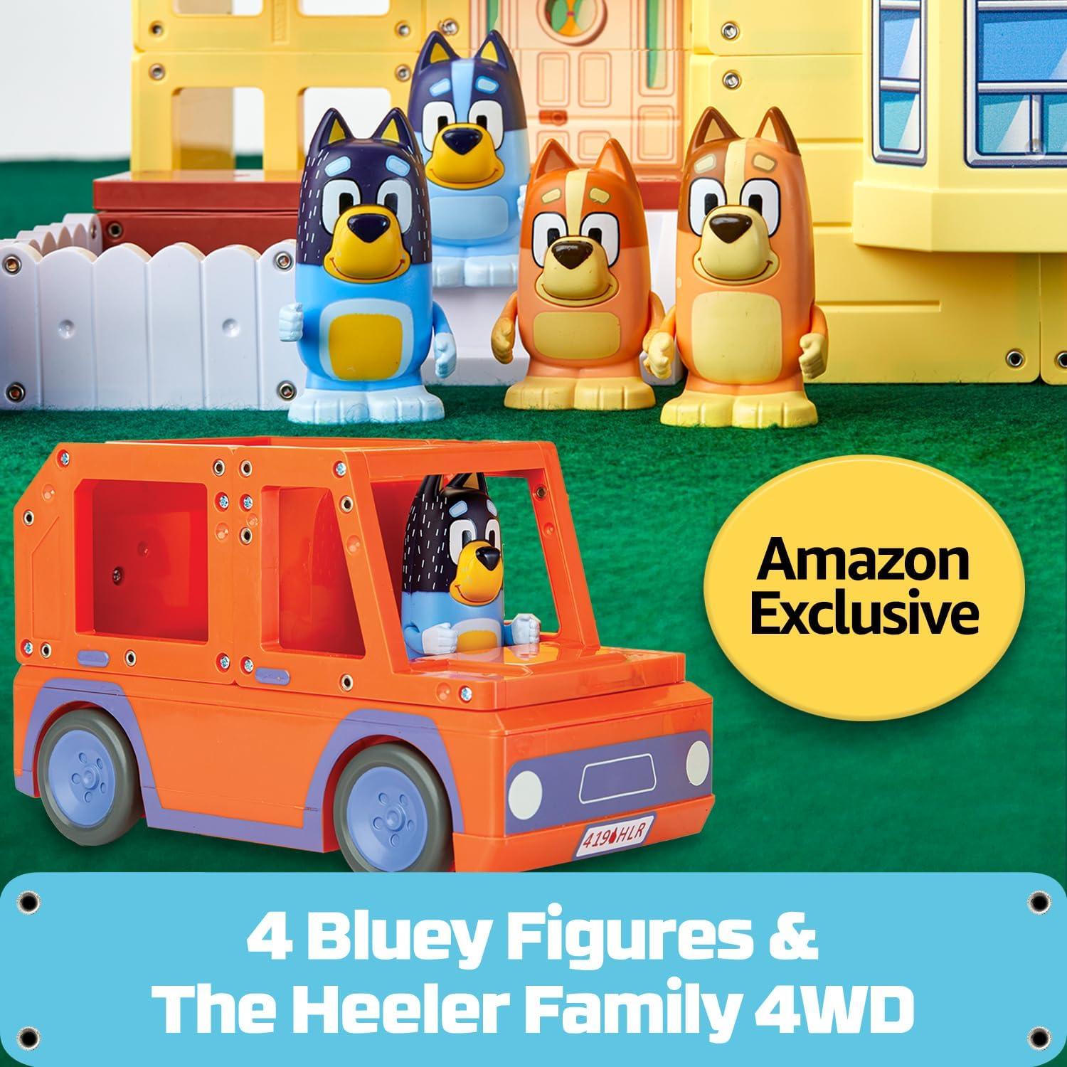 Juego de Azulejos Magnéticos Bluey Heeler 52 Piezas STEM