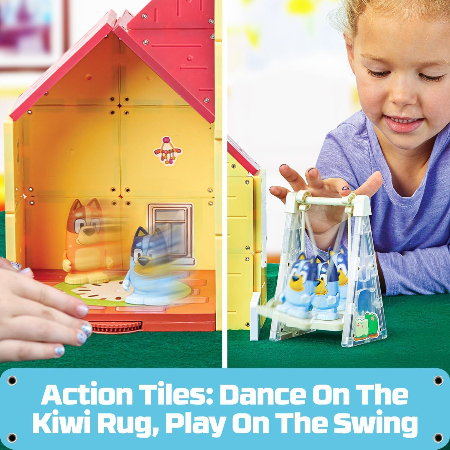 Juego de Azulejos Magnéticos Bluey Heeler 52 Piezas STEM